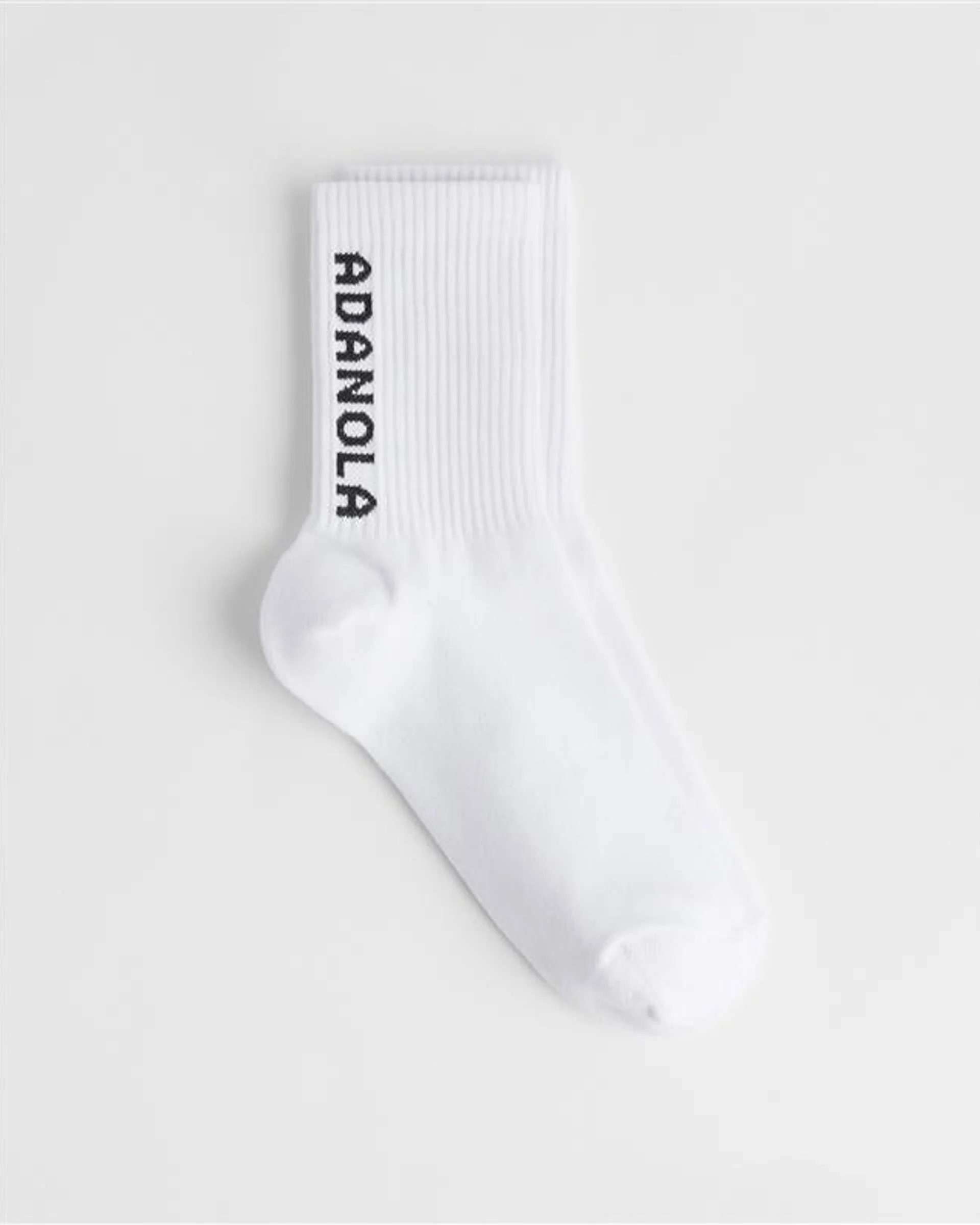 2 Pack Adanola Socks - White/Charcoal, Taupe/Charcoal - Image 5