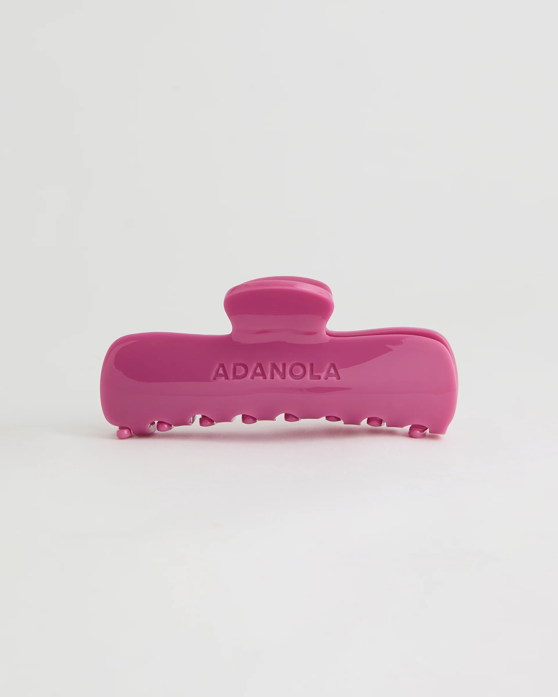2 Pack Hair Clips - Deep Pink/Dusty Brown - Image 3
