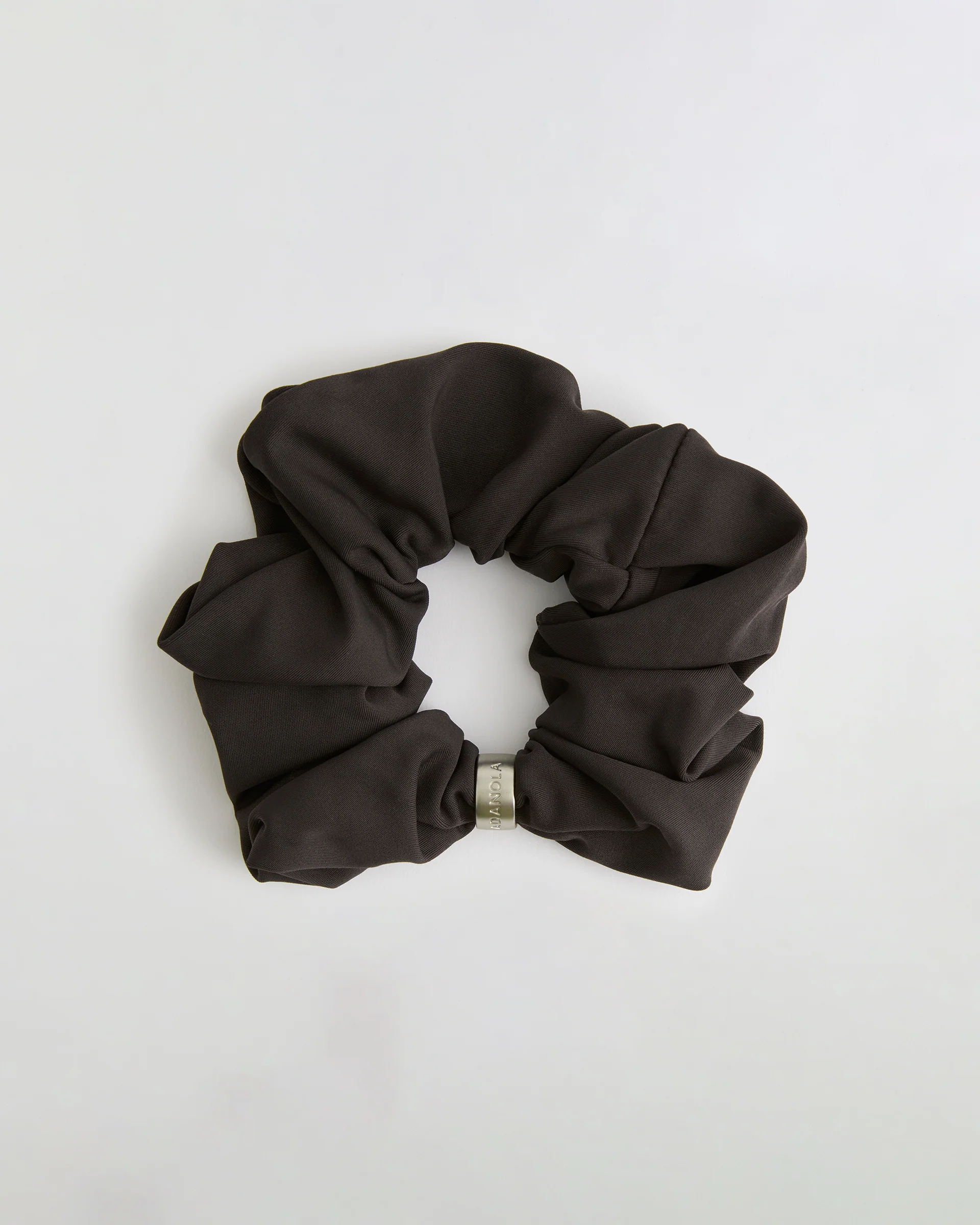 3 Pack Scrunchies - Coffee Bean/Blossom Blue - Image 4