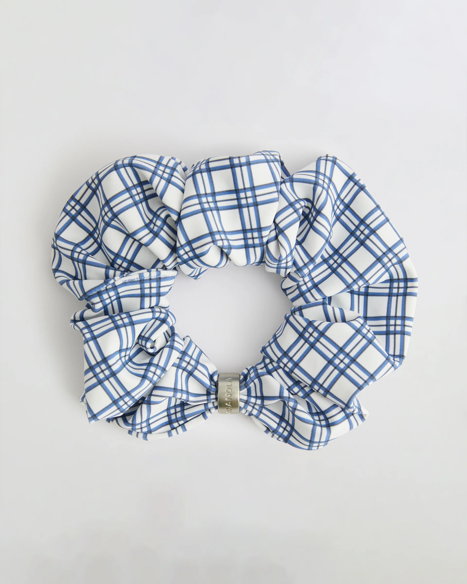 3 Pack Scrunchies - Coffee Bean/Blossom Blue - Image 6