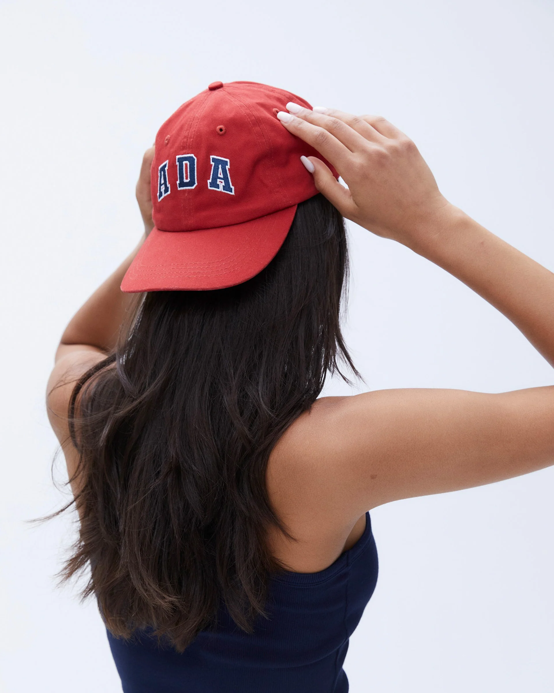 ADA Cap - Classic Red/Navy Blue - Image 3