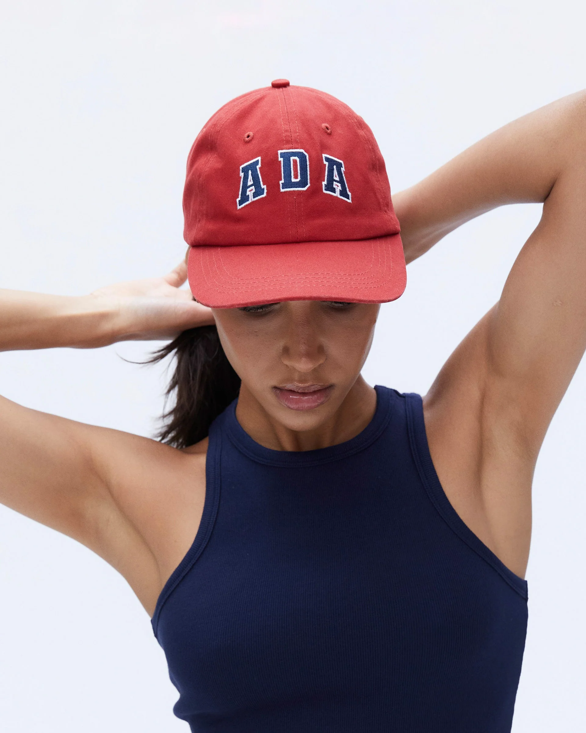ADA Cap - Classic Red/Navy Blue - Image 4