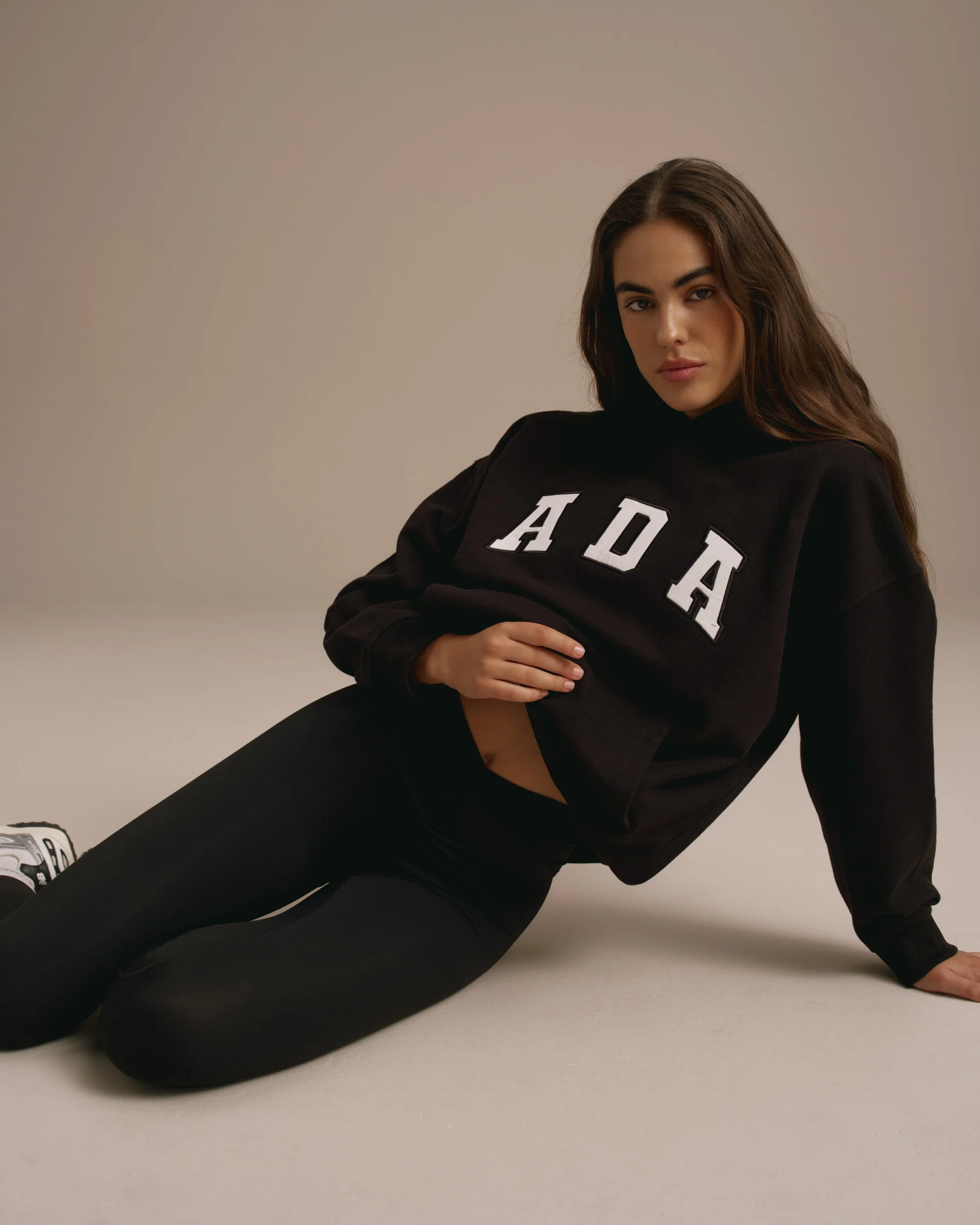 ADA Oversized Hoodie - Black - Image 3