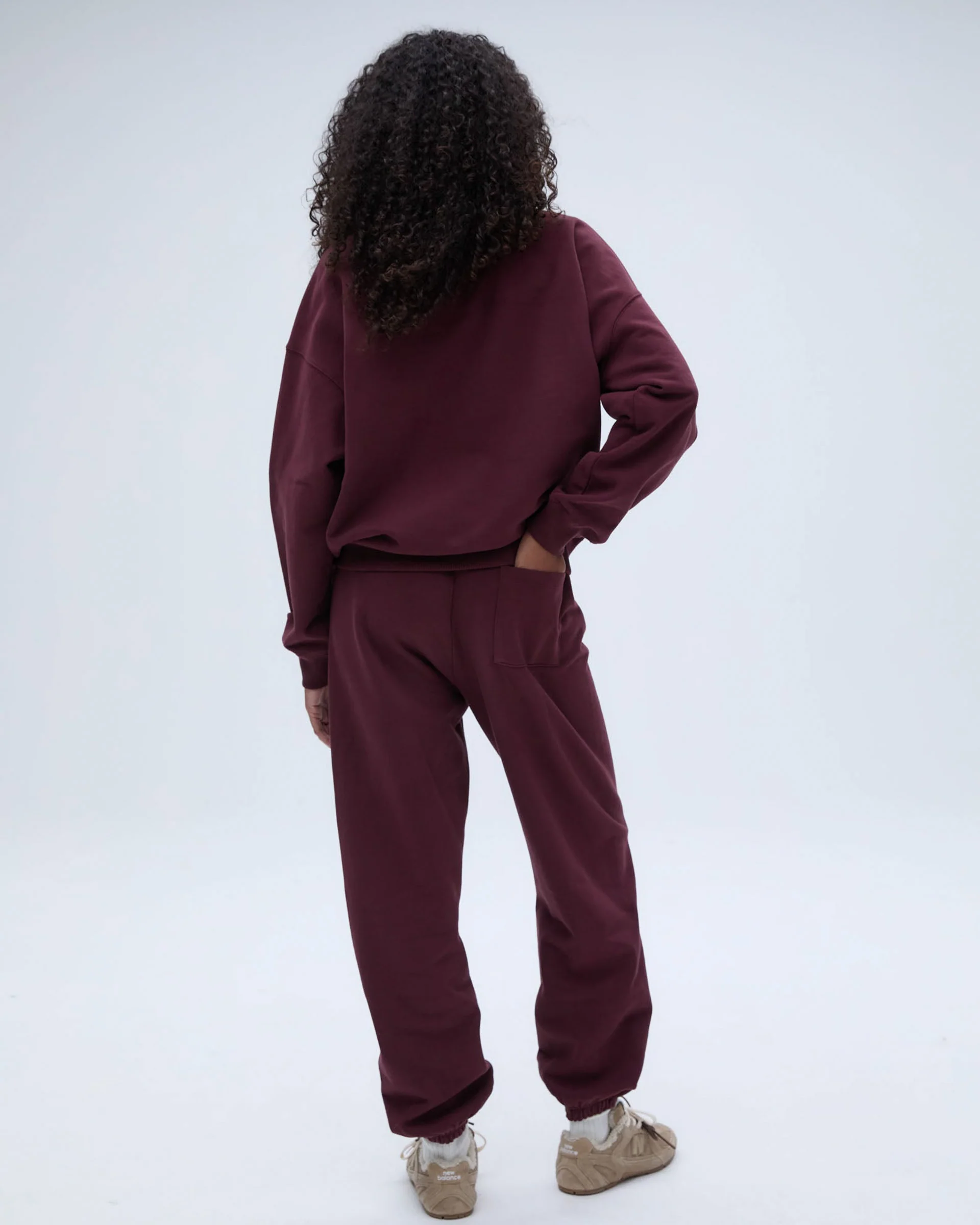 ADA Sweatpants - Burgundy - Image 4