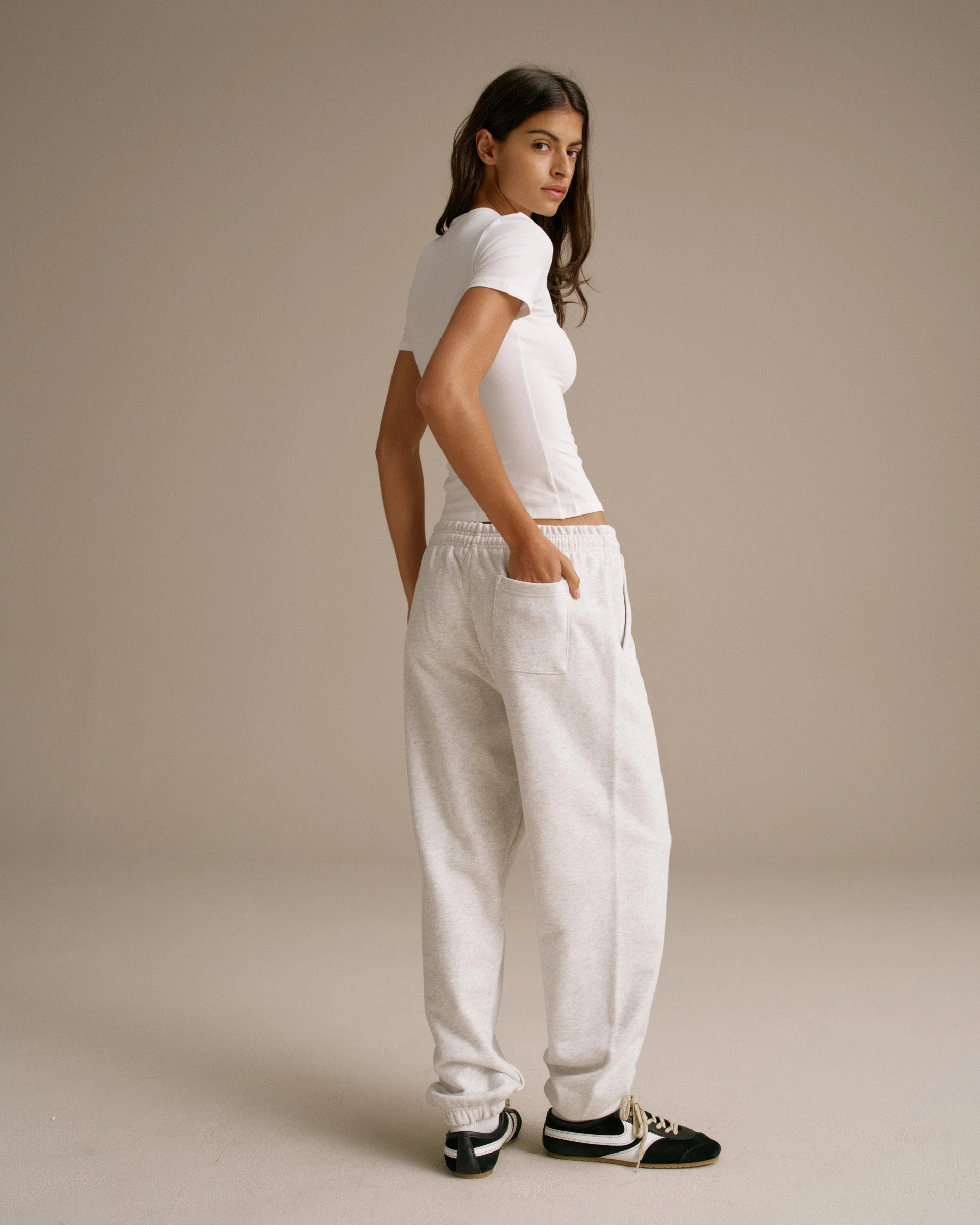 ADA Sweatpants - Light Grey Melange - Image 5