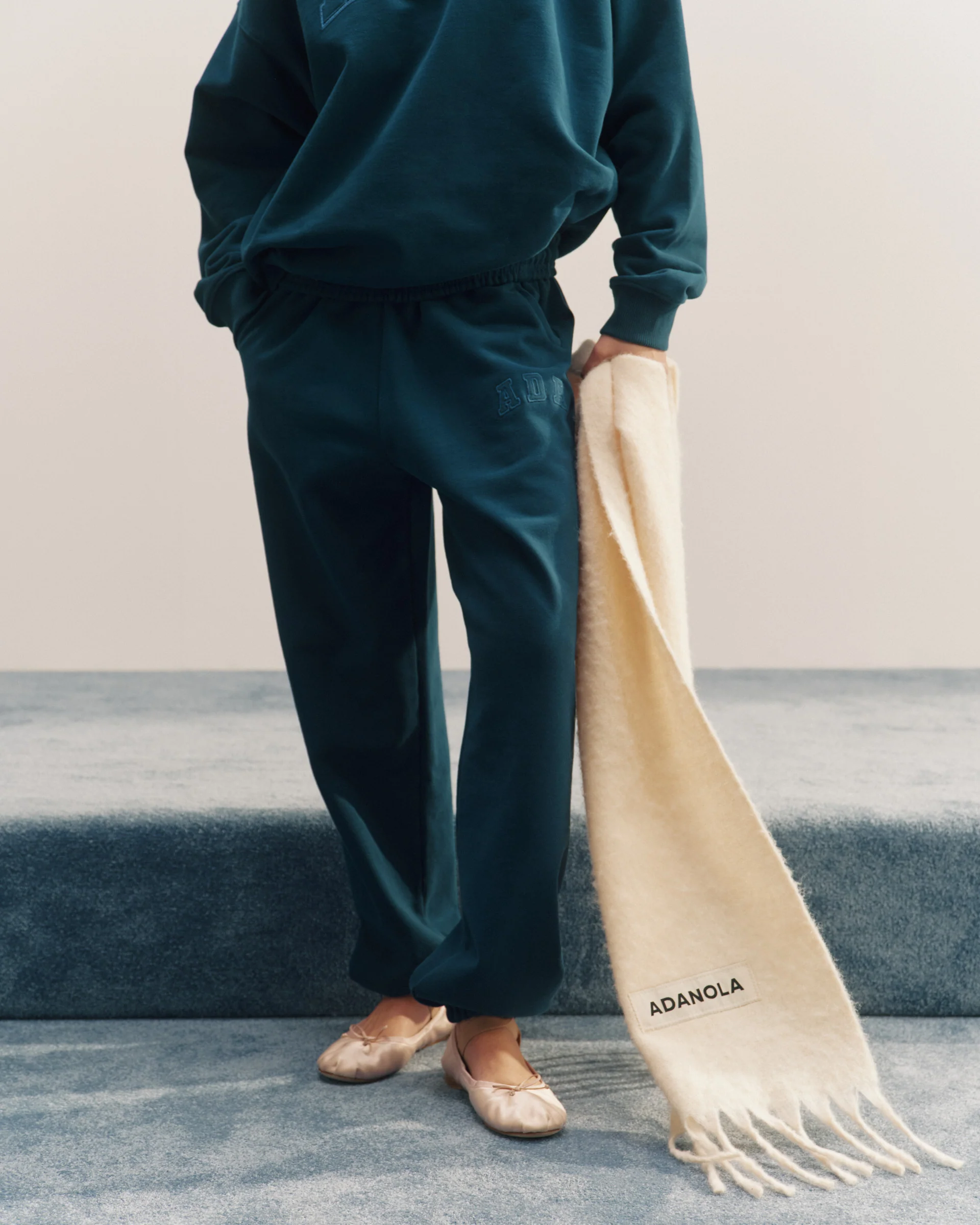 ADA Sweatpants - Teal Blue - Image 4