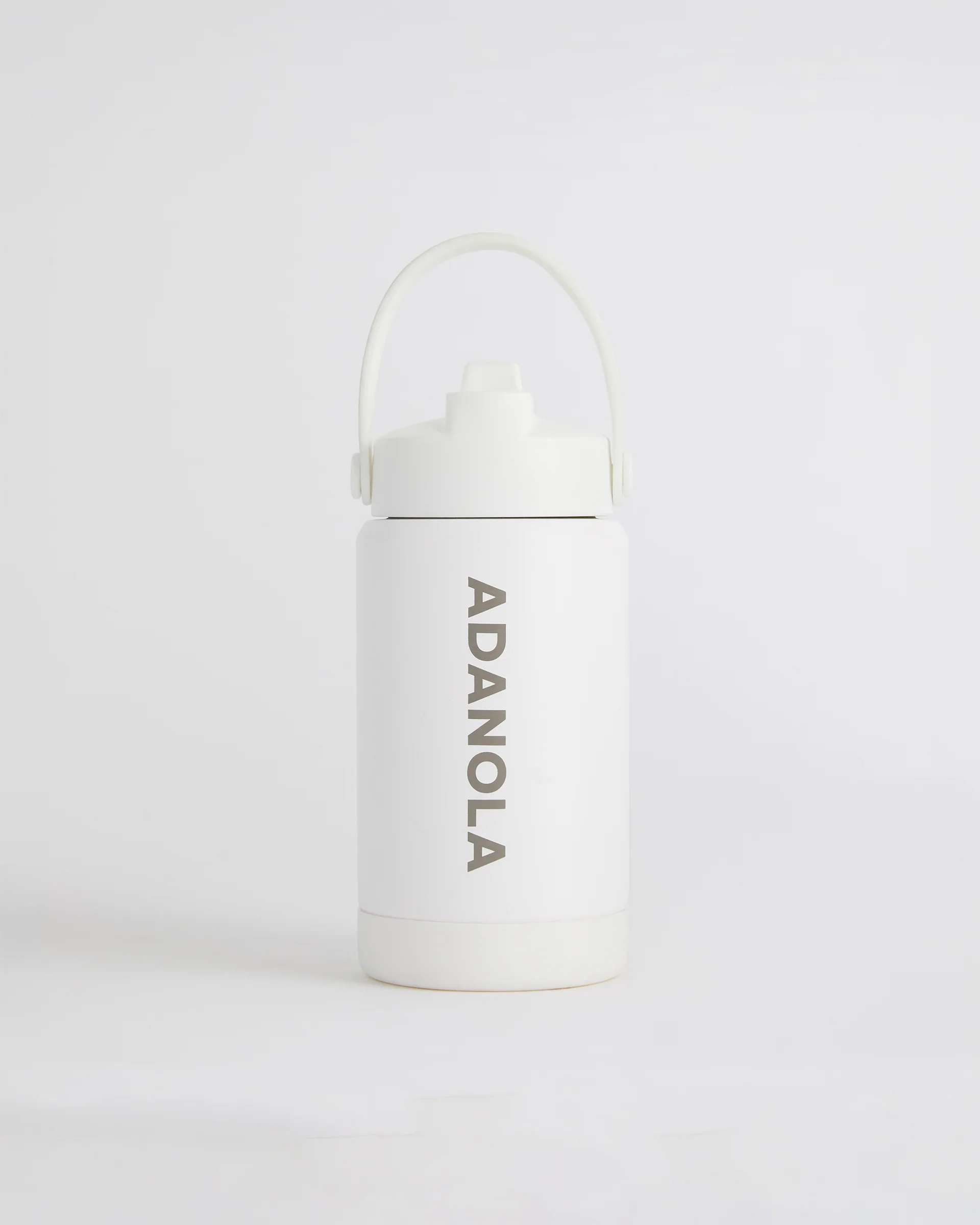 Adanola Water Bottle 350ml - White - Image 3