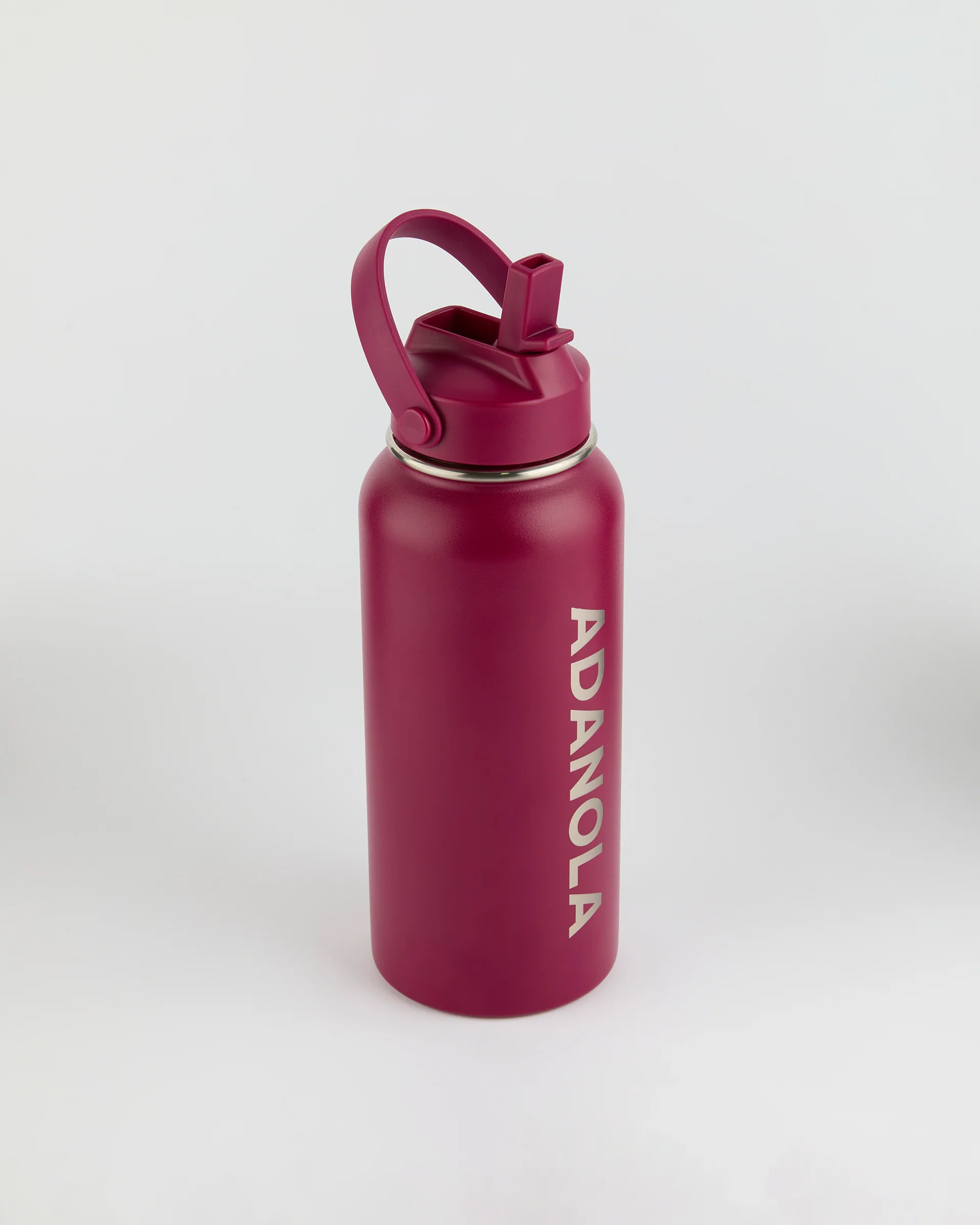 Adanola Water Bottle 950ml - Berry Red - Image 2