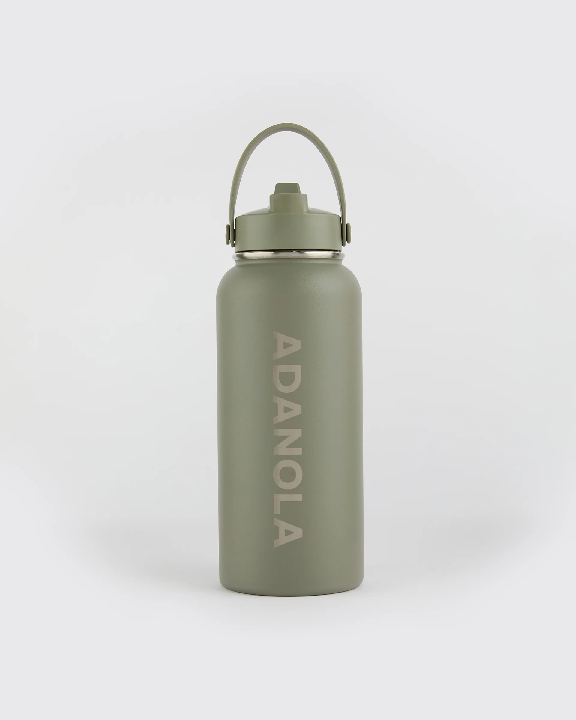 Adanola Water Bottle 950ml - Olive Green - Image 2