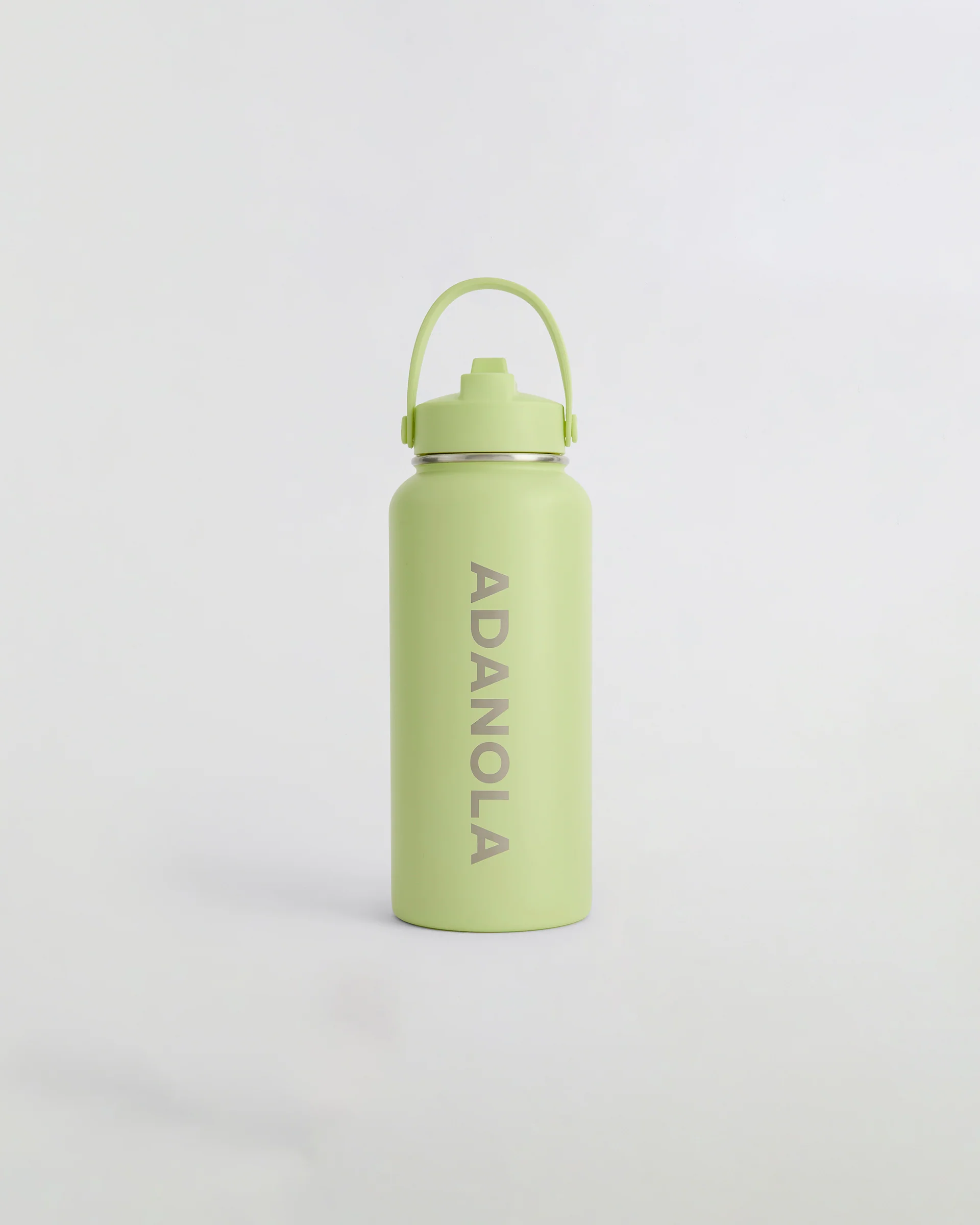 Adanola Water Bottle 950ml - Washed Lime Green - Image 2