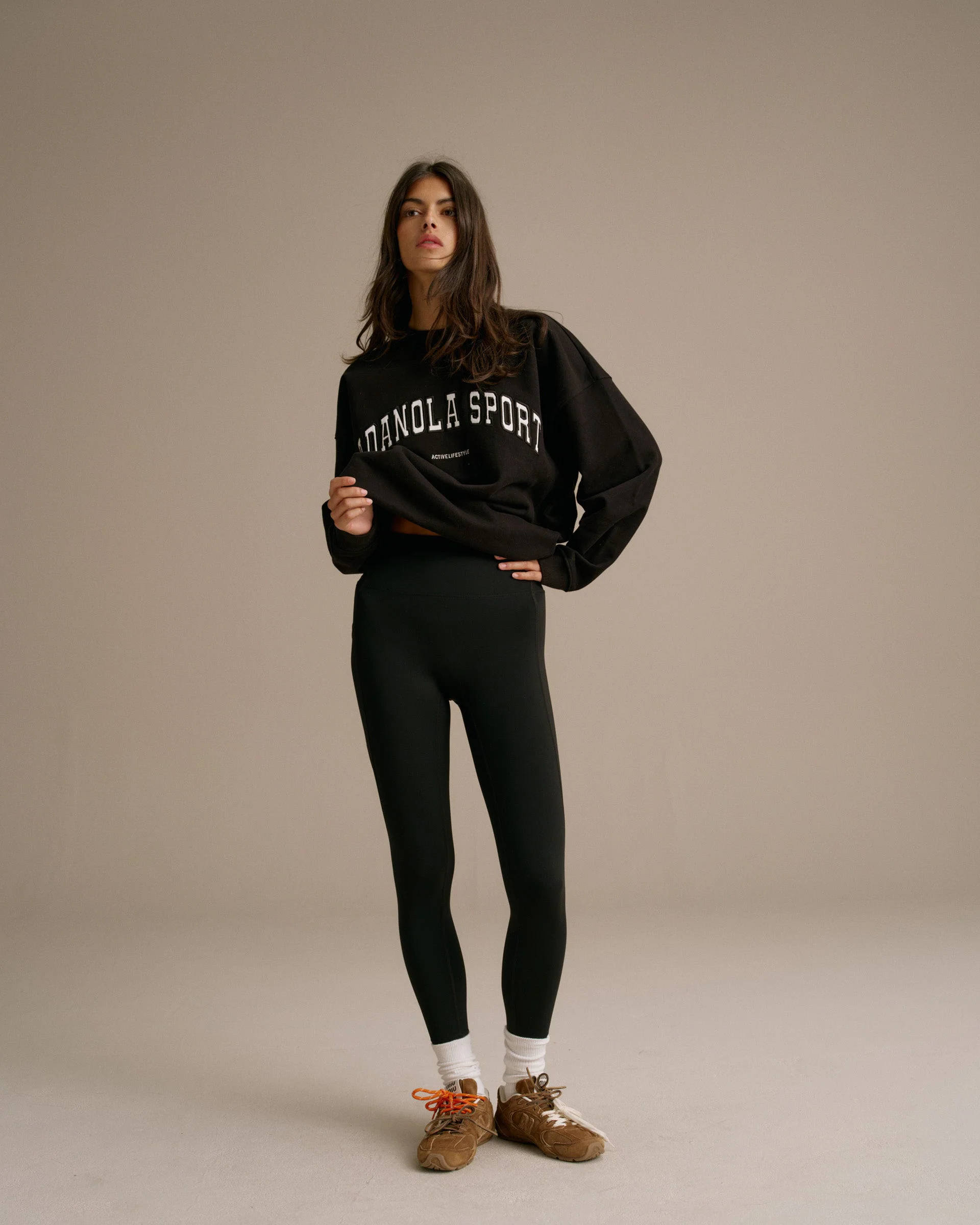 AS Oversized Sweatshirt - Black - Image 4
