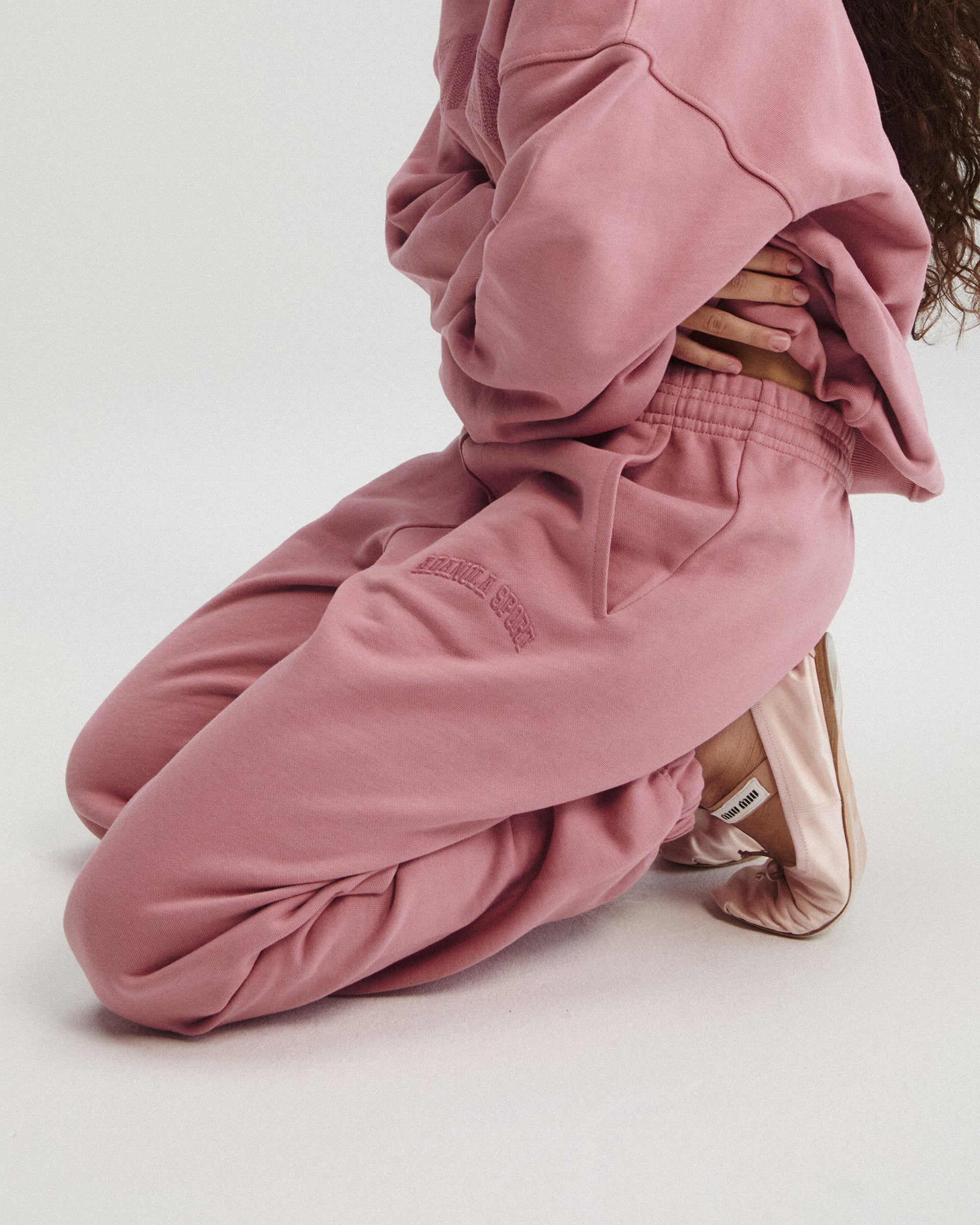 AS Sweatpants - Dusty Pink - Image 3
