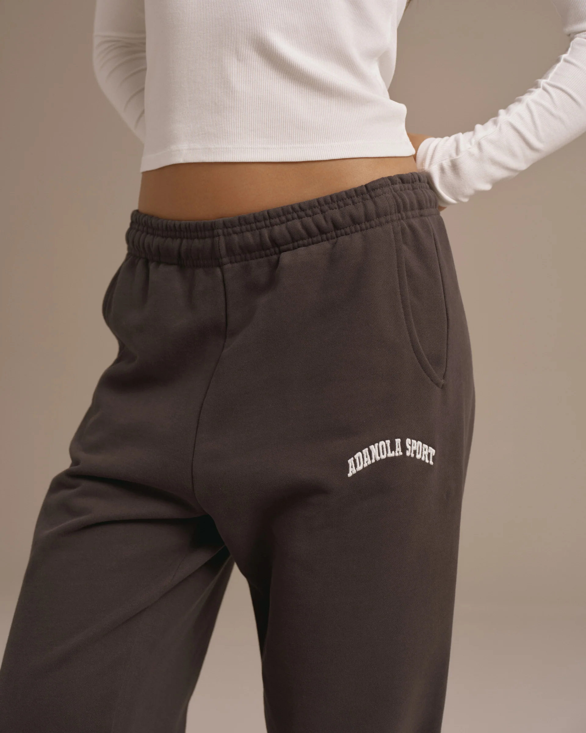 AS Sweatpants - Washed Coffee Bean - Image 3