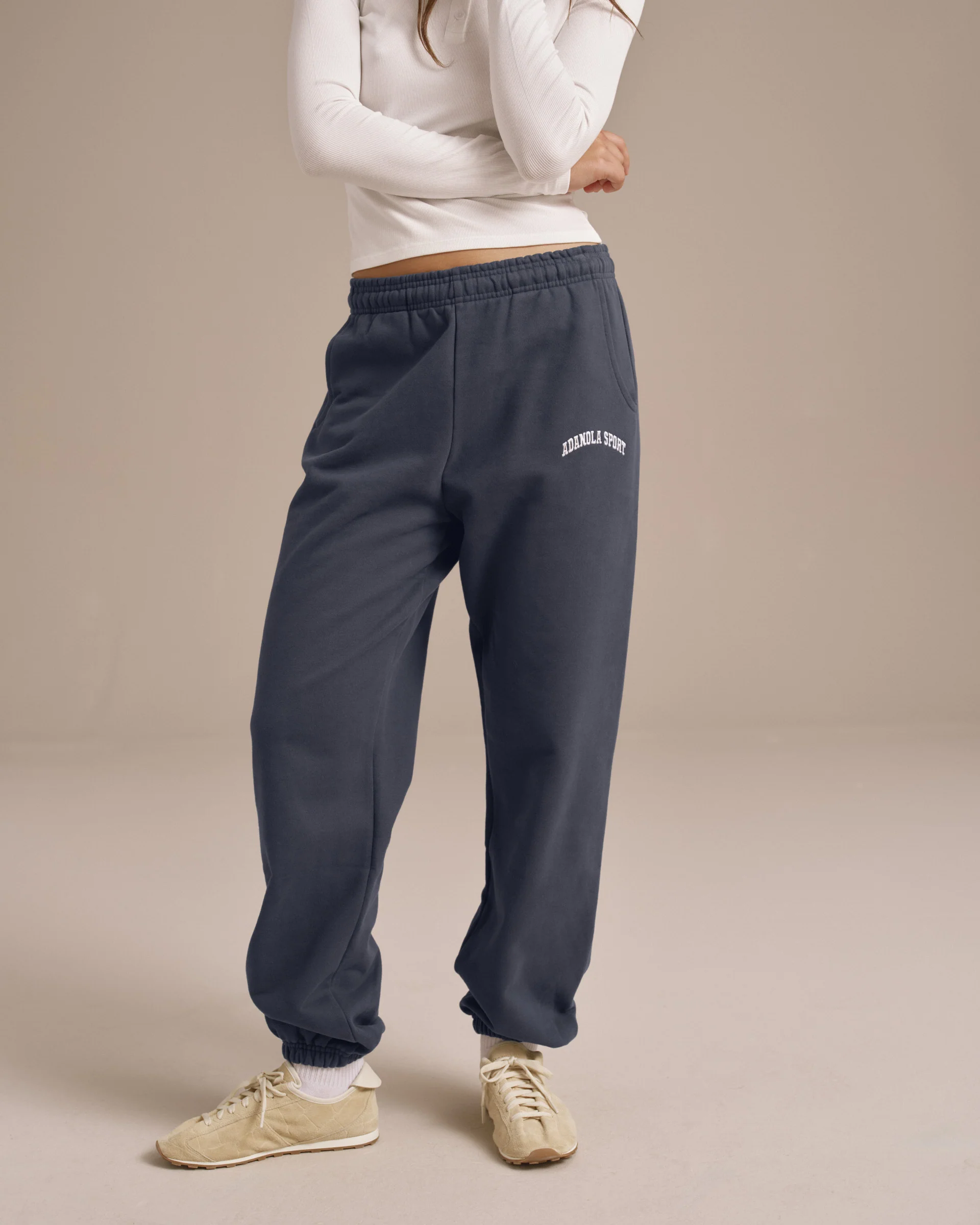 AS Sweatpants - Washed Midnight Blue - Image 3