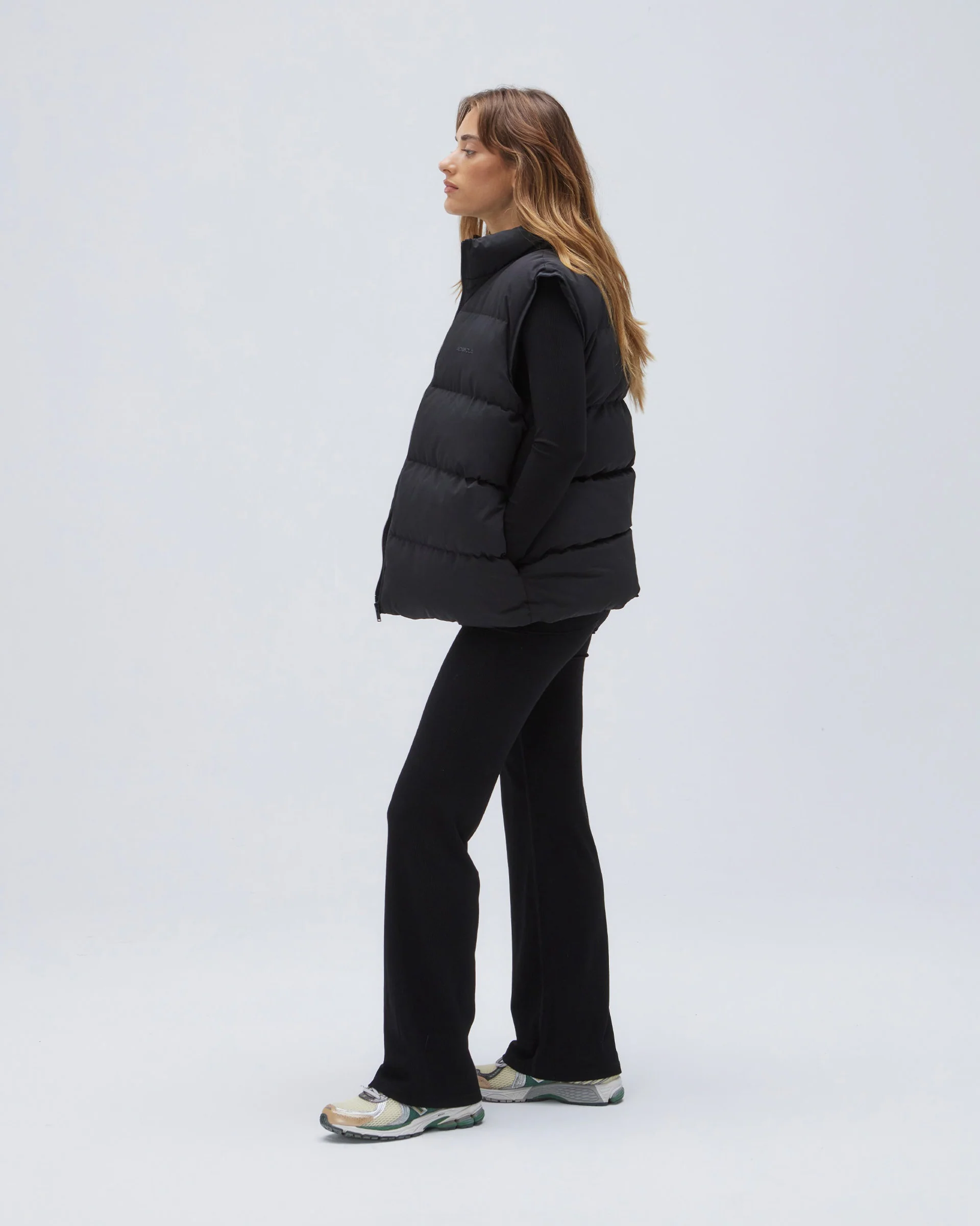 Boxy Gilet - Black - Image 3