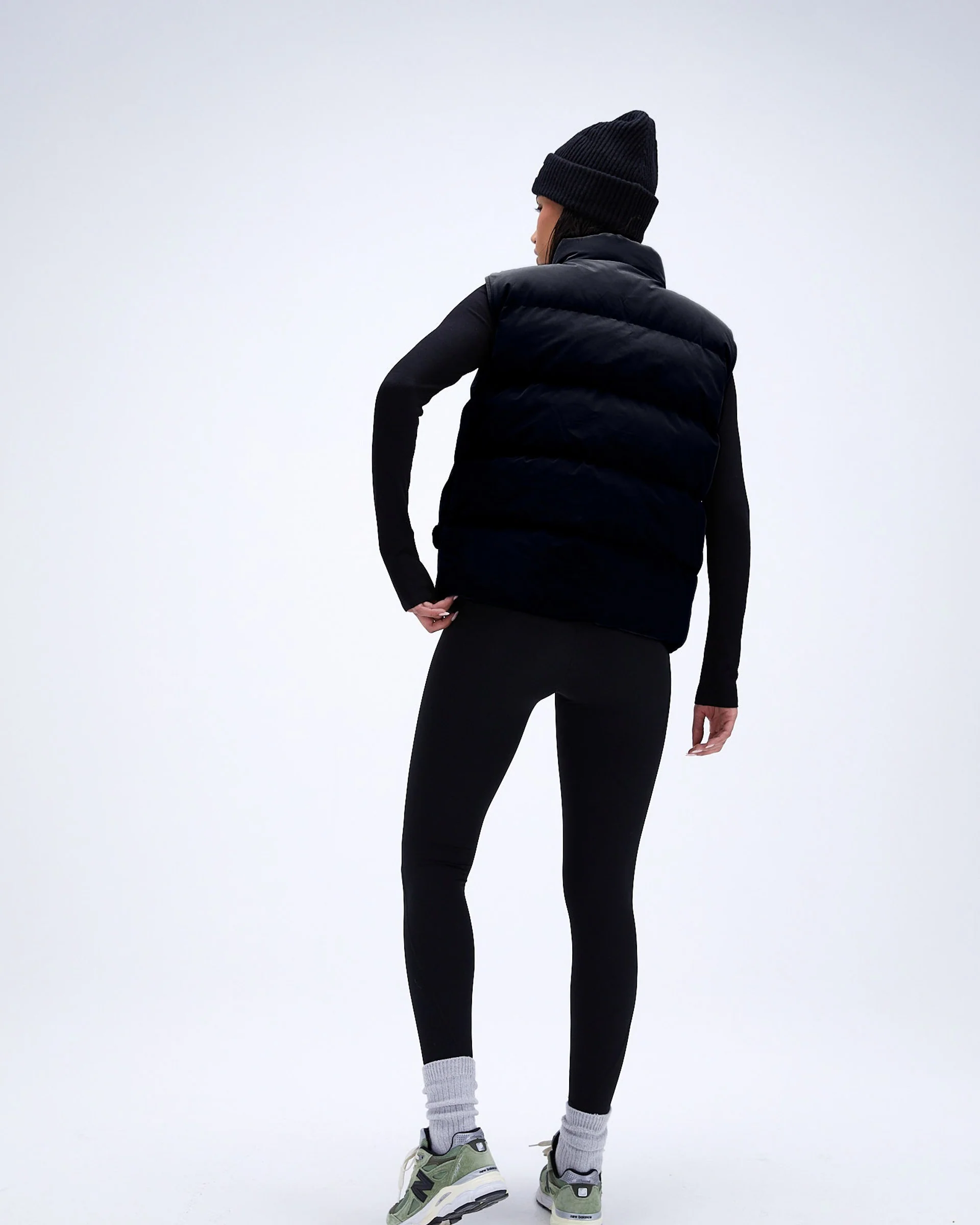Boxy Gilet - Black - Image 5