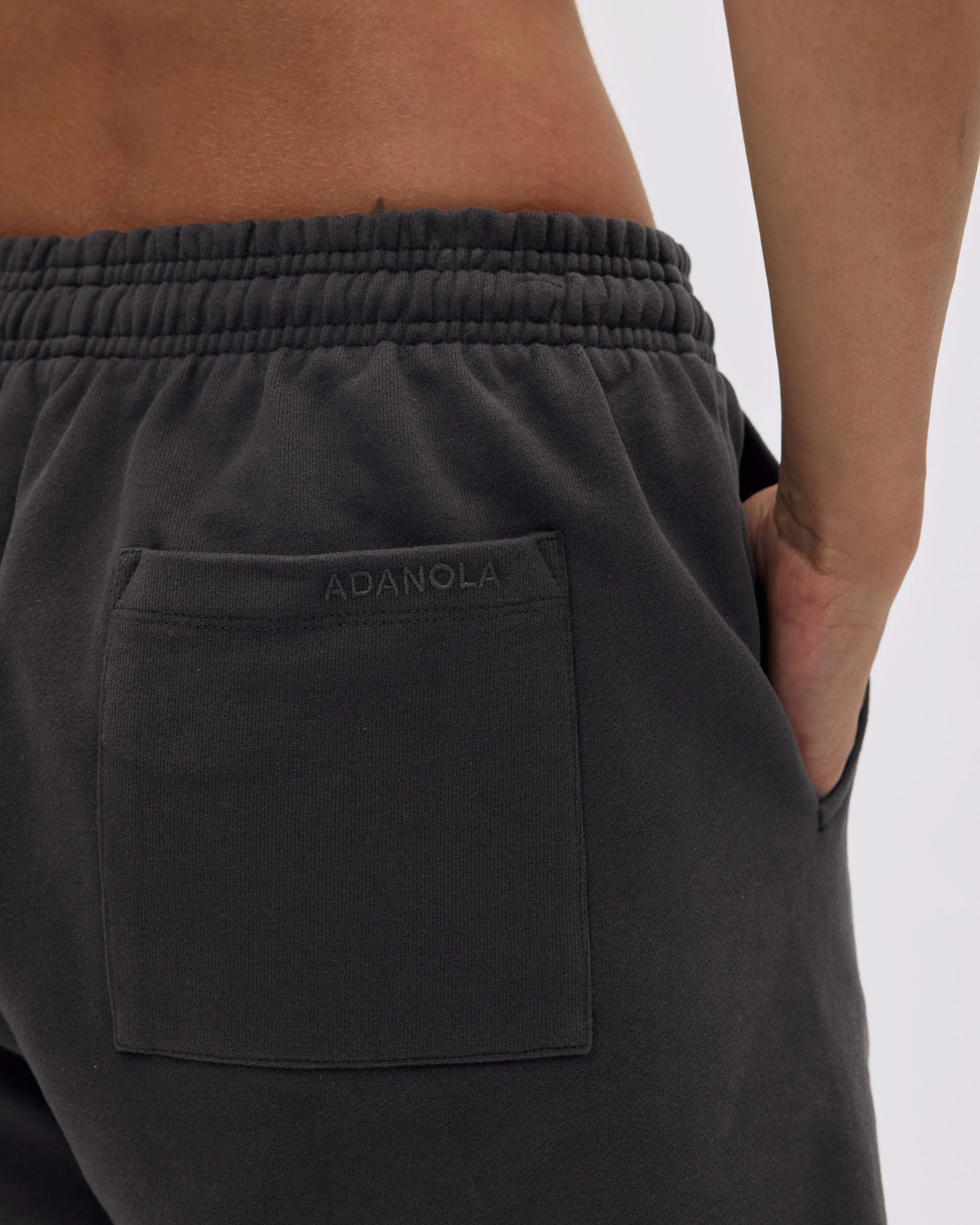 Branded Sweat Shorts - Coffee Bean - Image 3