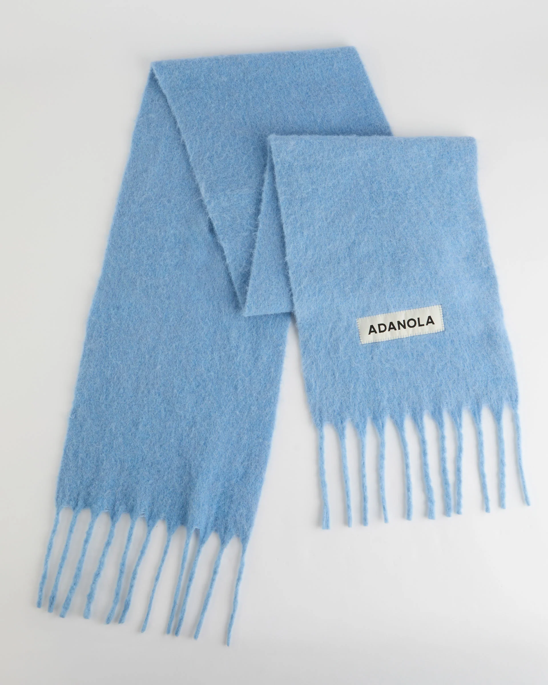 Brushed Scarf - Ice Blue - Image 5