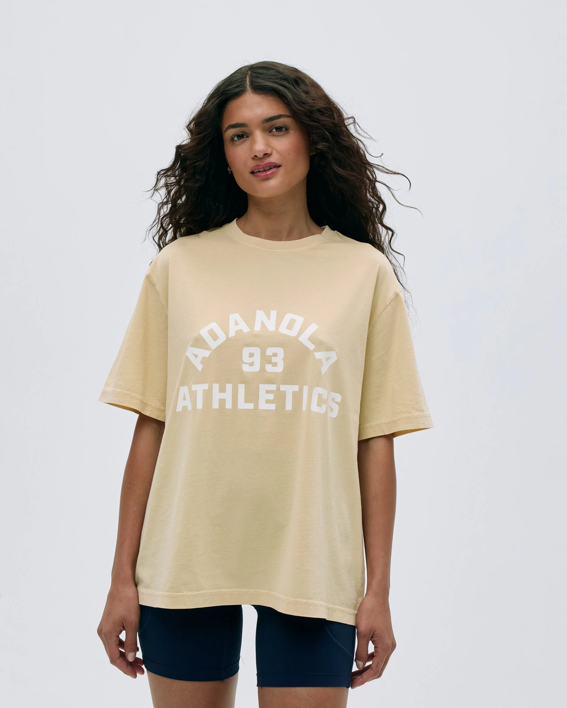 Campus Vintage Wash Lightweight T-shirt - Butter Yellow - Image 4