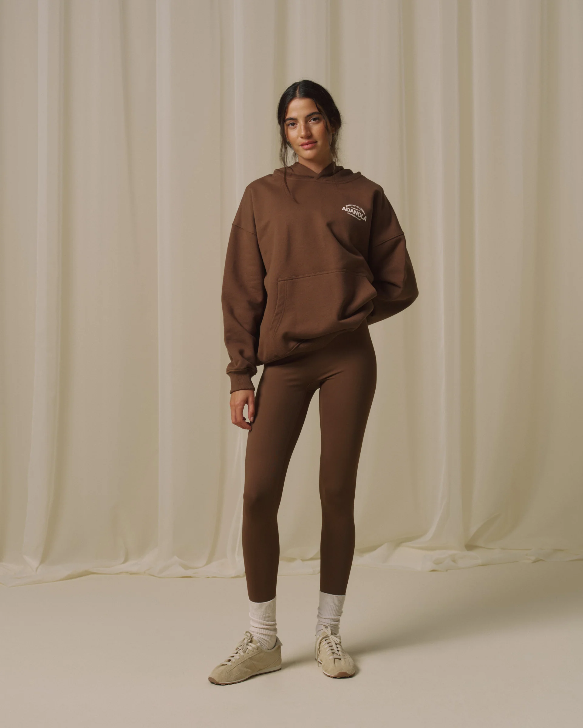 Classics Oversized Hoodie - Mocha Brown - Image 4