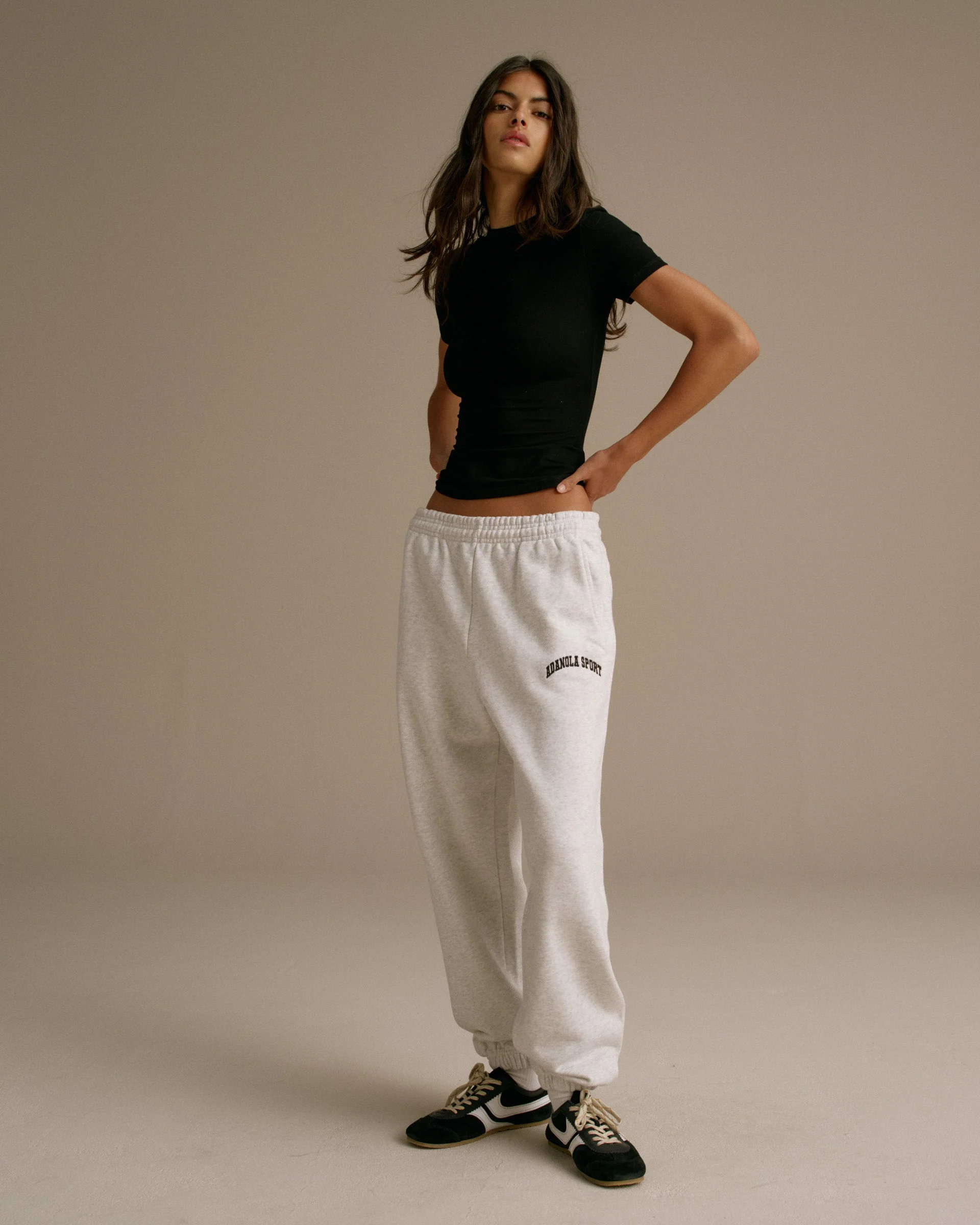 Cotton Short Sleeve Top - Black - Image 4