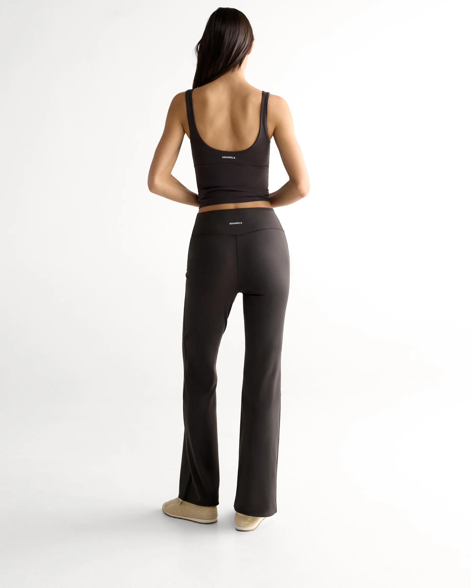 Flared Yoga Pant - Coffee Bean - Image 2