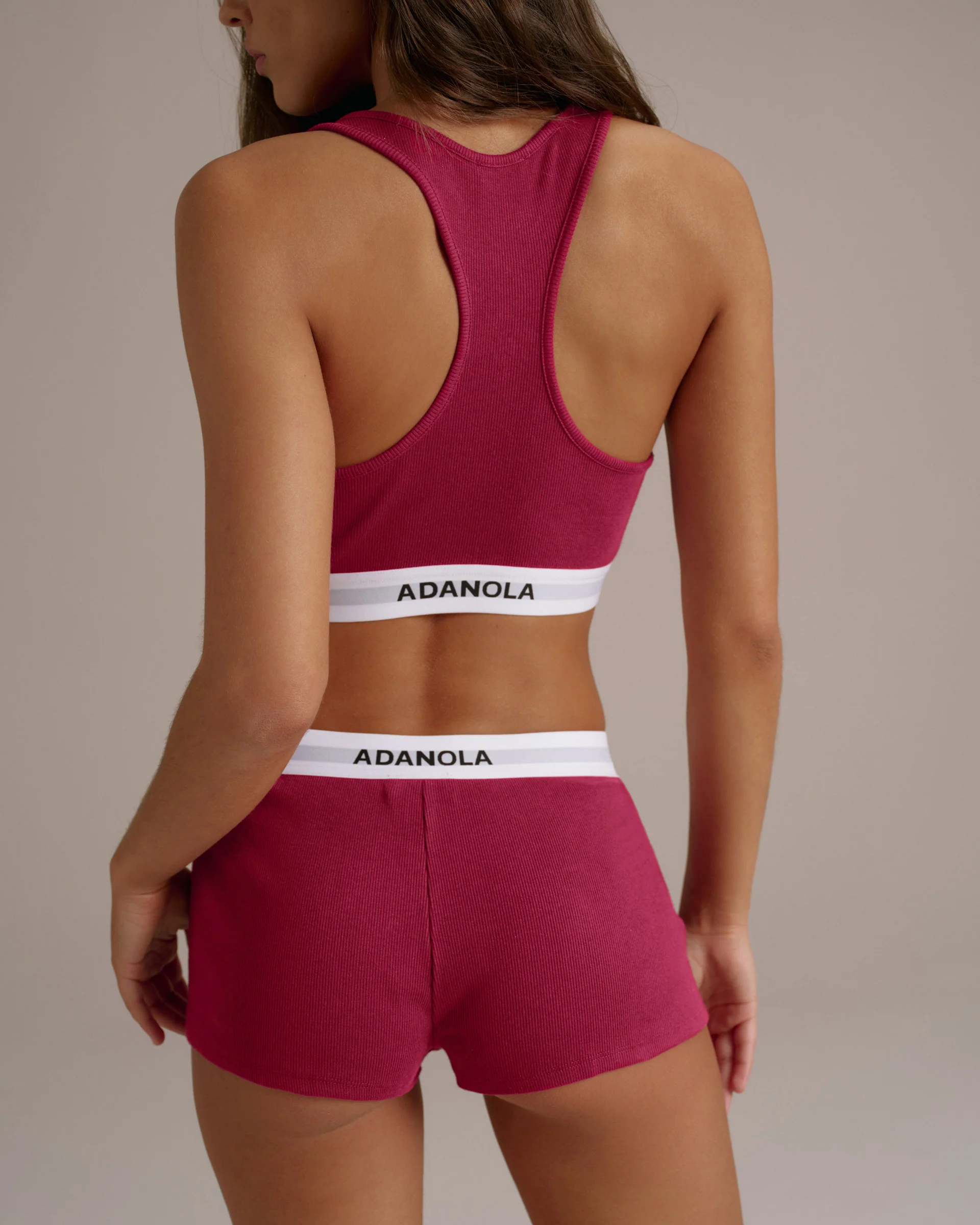Intimate Boxer Shorts - Berry Red - Image 2