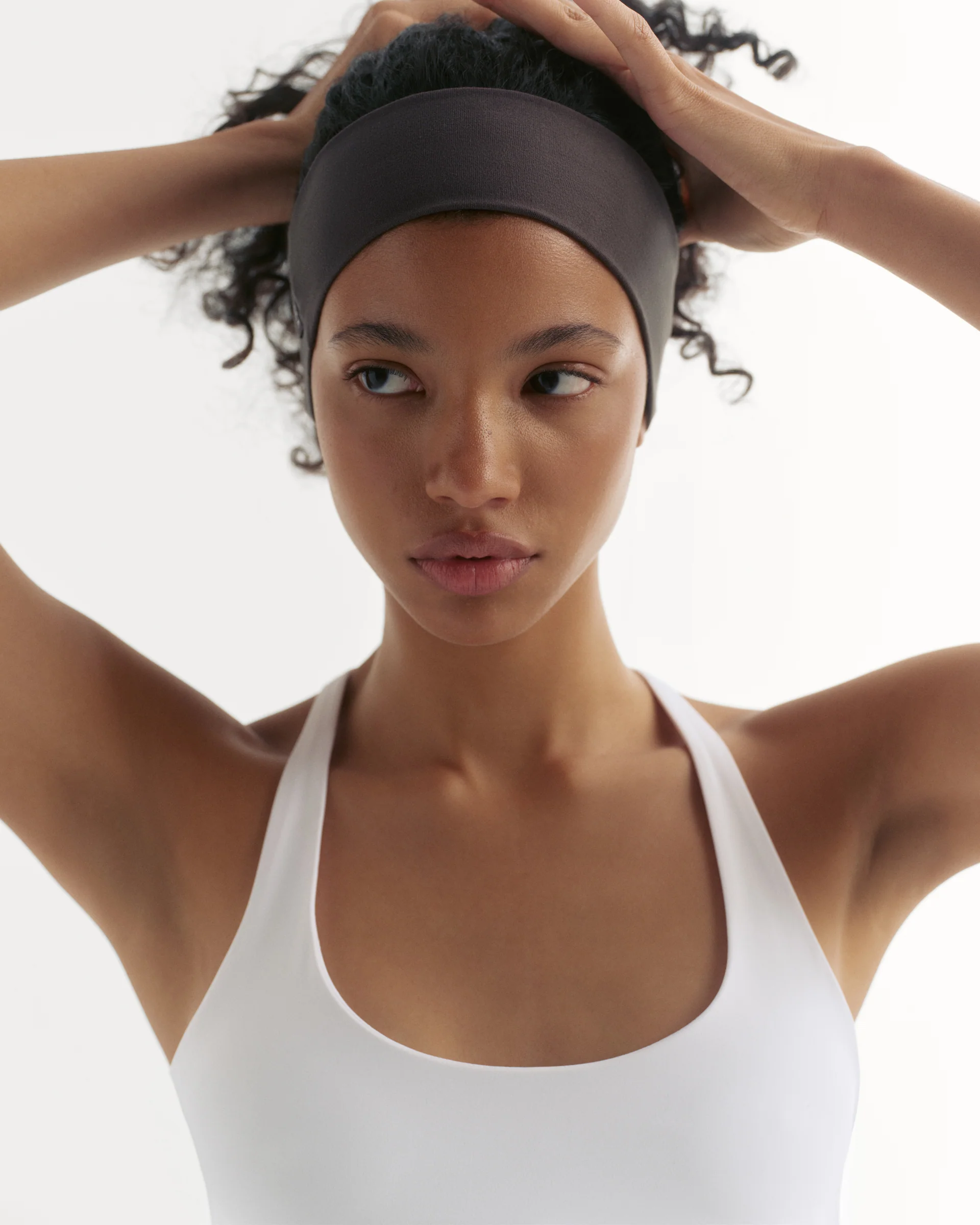 Jersey Headband - Coffee Bean - Image 3