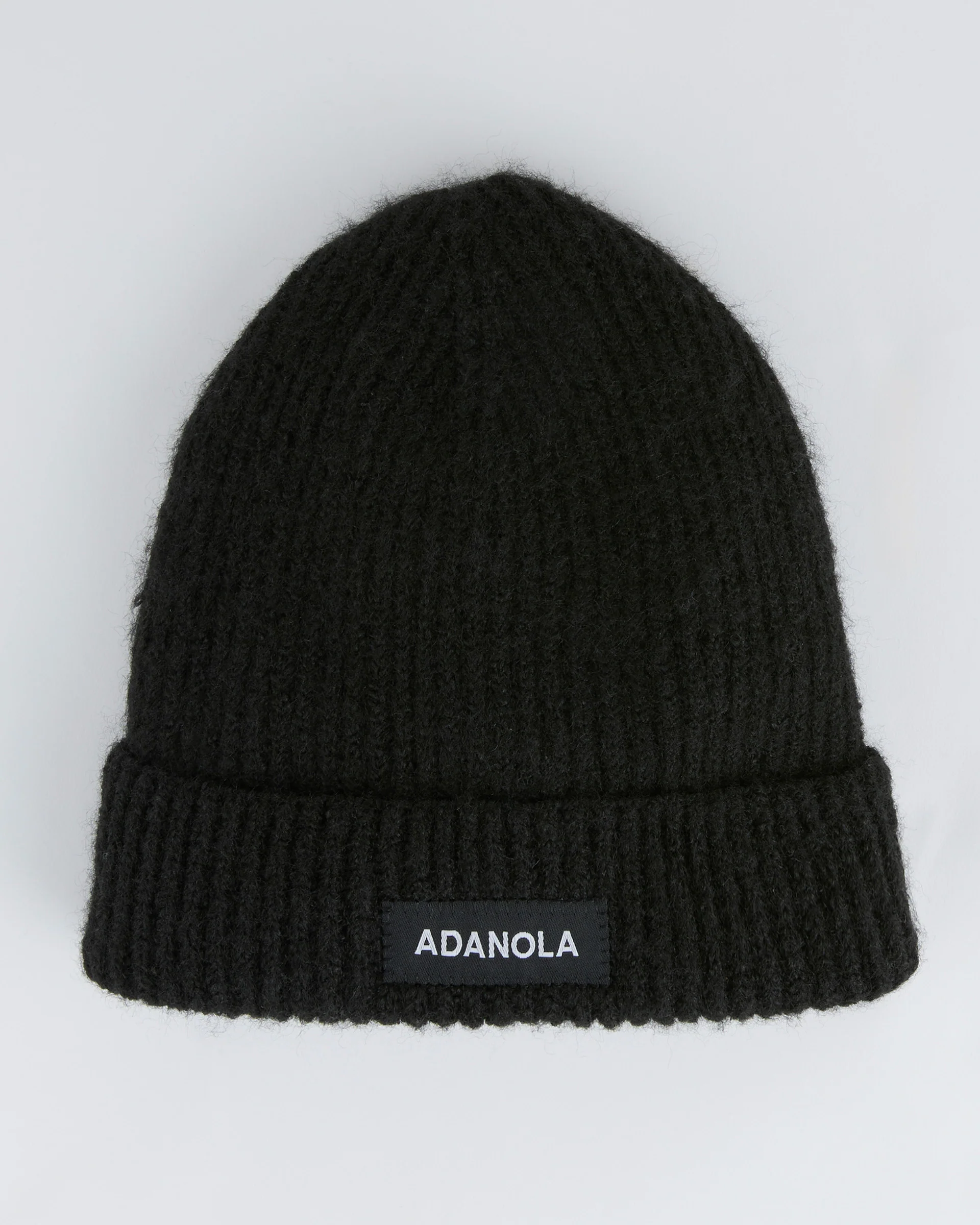 Knit Beanie - Black - Image 3