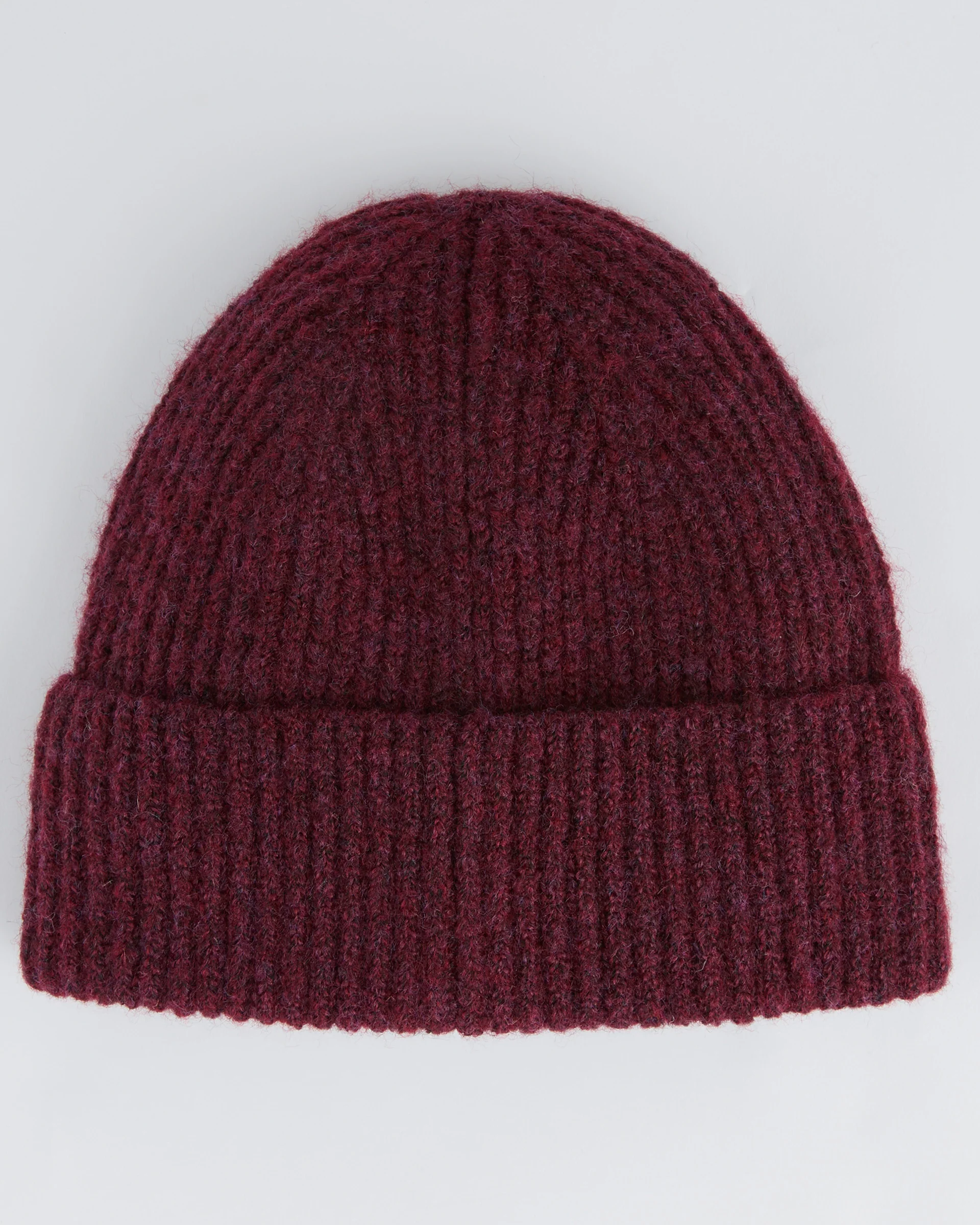 Knit Beanie - Dark Cherry - Image 3