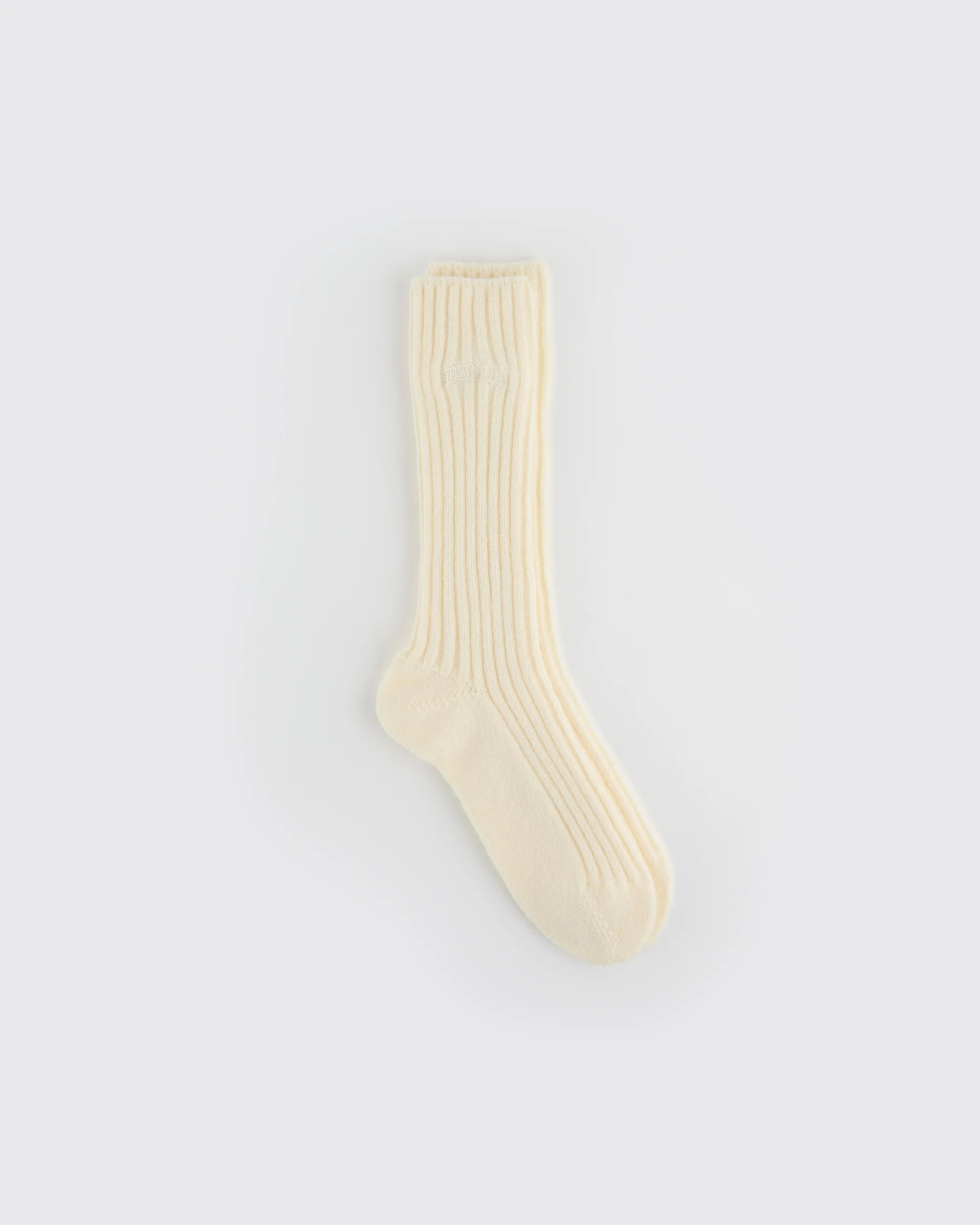 Knitted Socks - Marshmallow White - Image 2