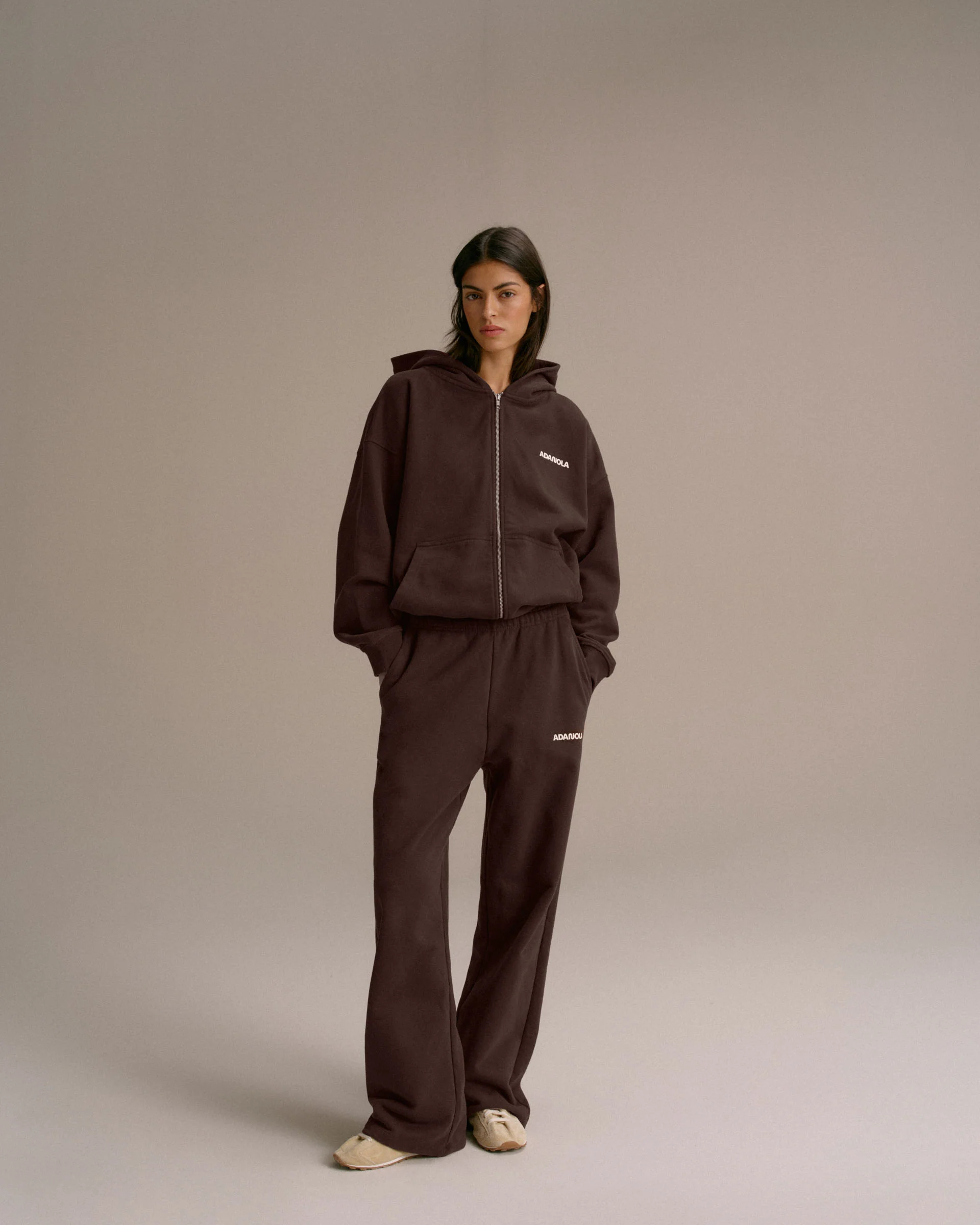 Movement Straight Leg Sweatpants - Chocolate Brown - Image 3