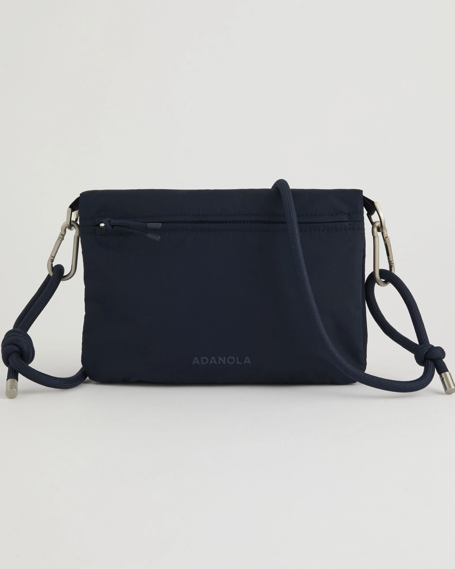 Rope Cross Body Bag - Navy Blue - Image 2