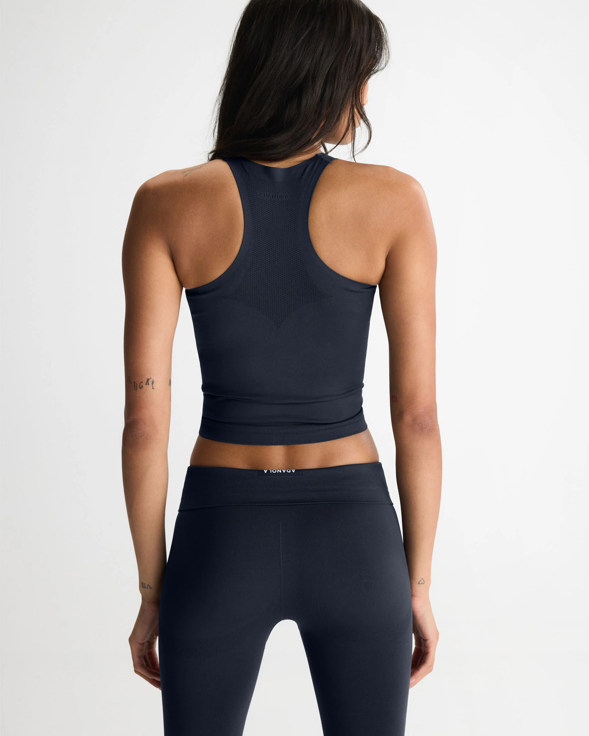 Seamless Racer Tank - Midnight Blue - Image 2