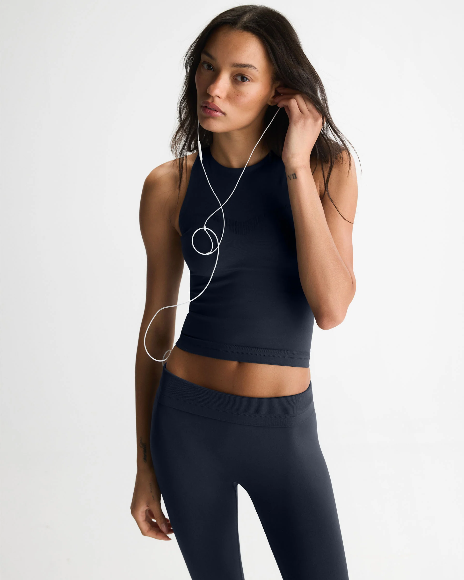 Seamless Racer Tank - Midnight Blue - Image 4