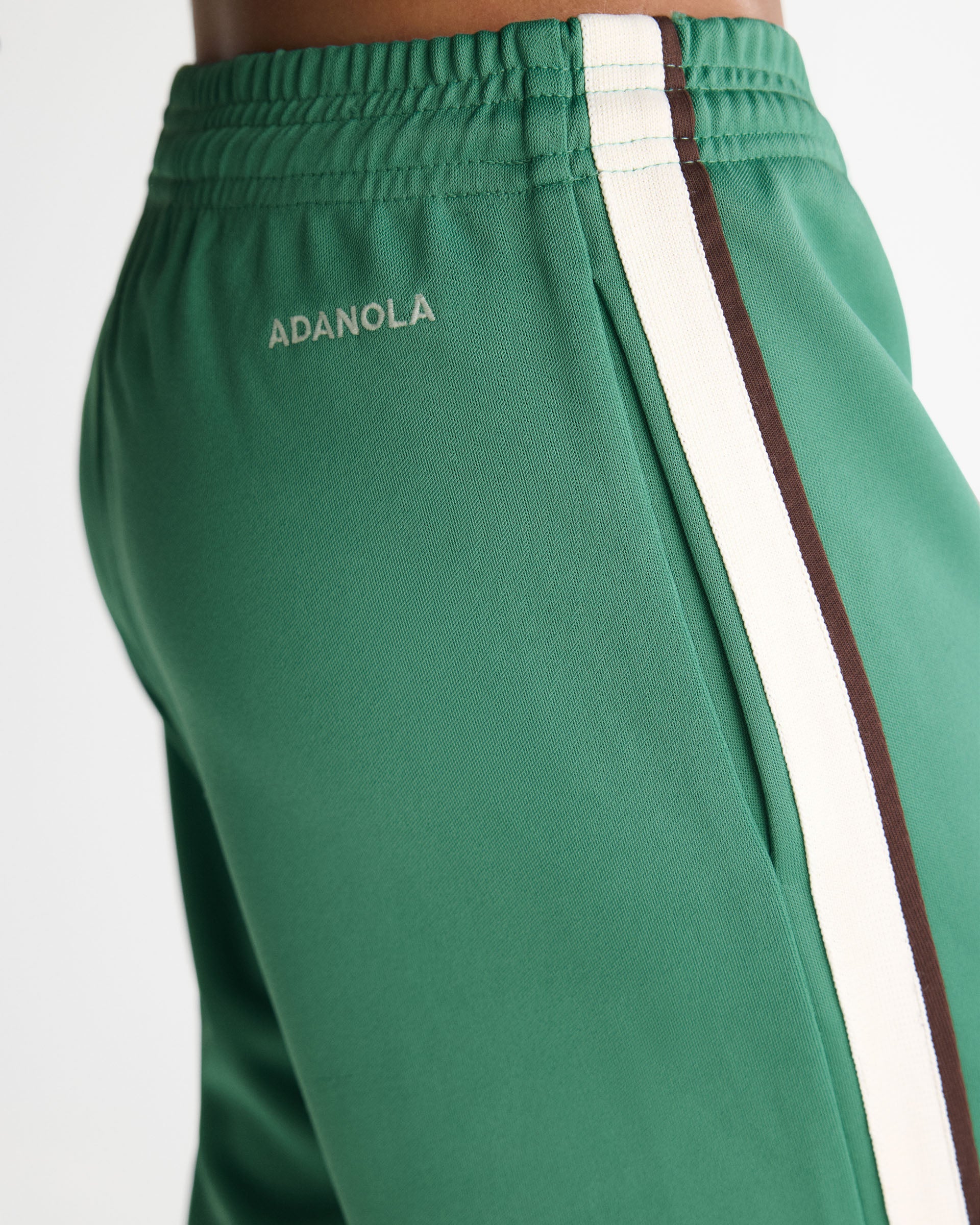 Side Stripe Track Pants - Eucalyptus Green - Image 4