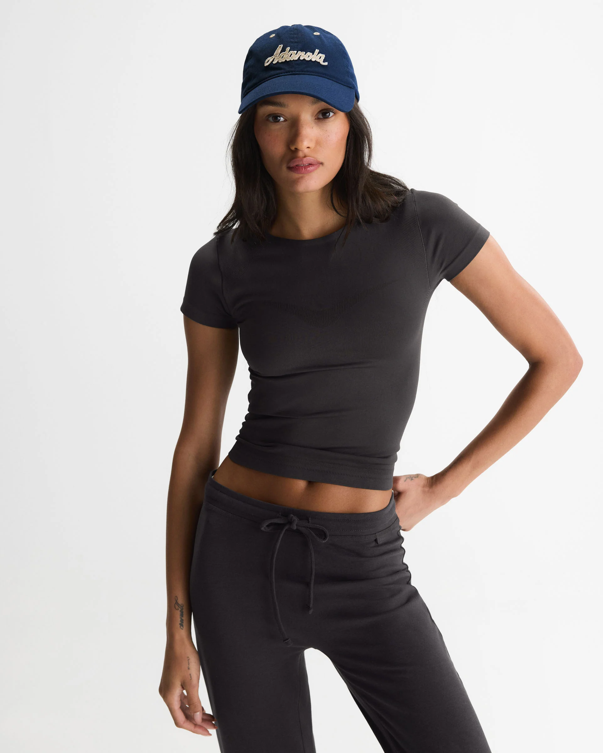 Signature Applique Cap - Navy Blue - Image 3