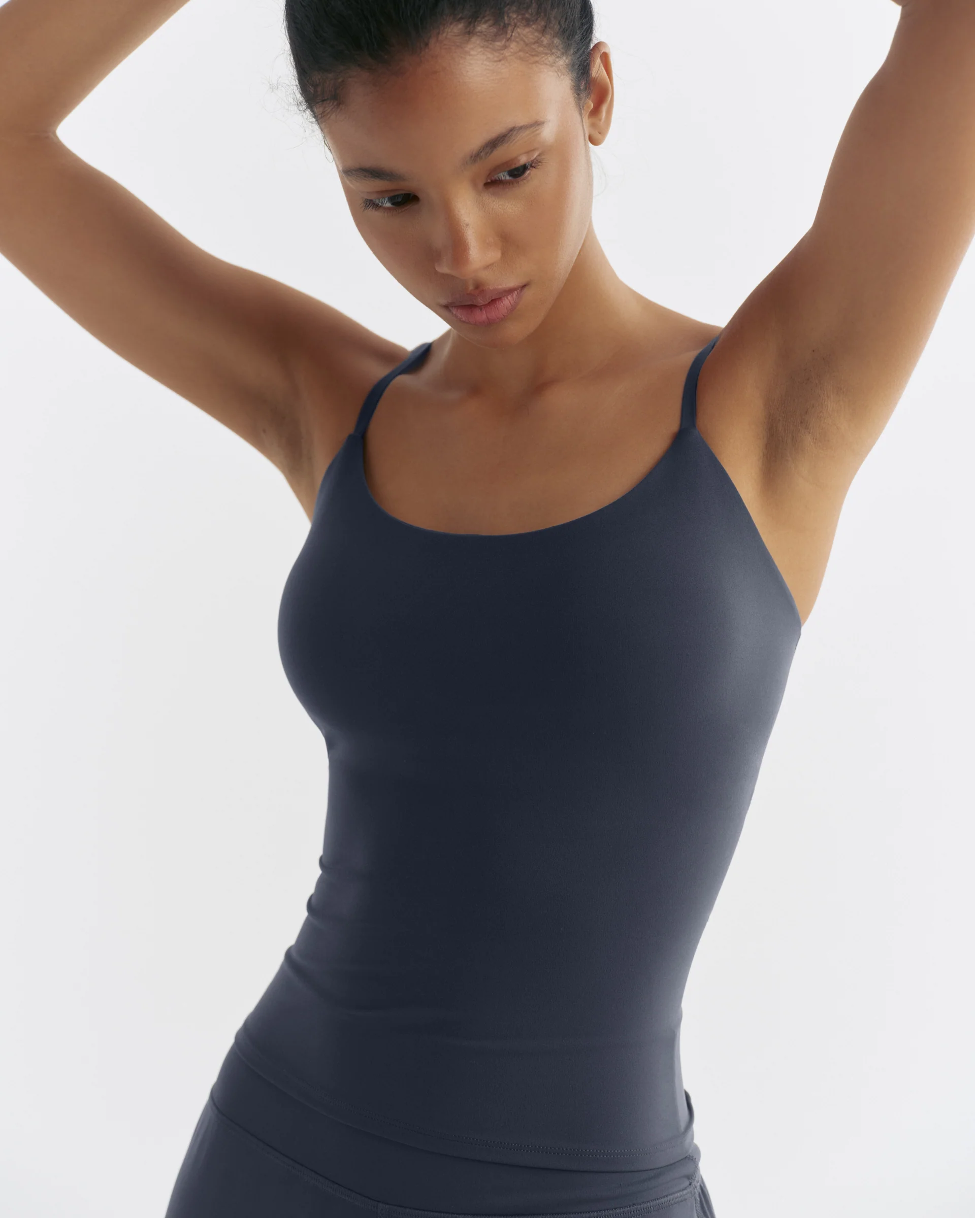 Skinny Strap Top - Midnight Blue - Image 3