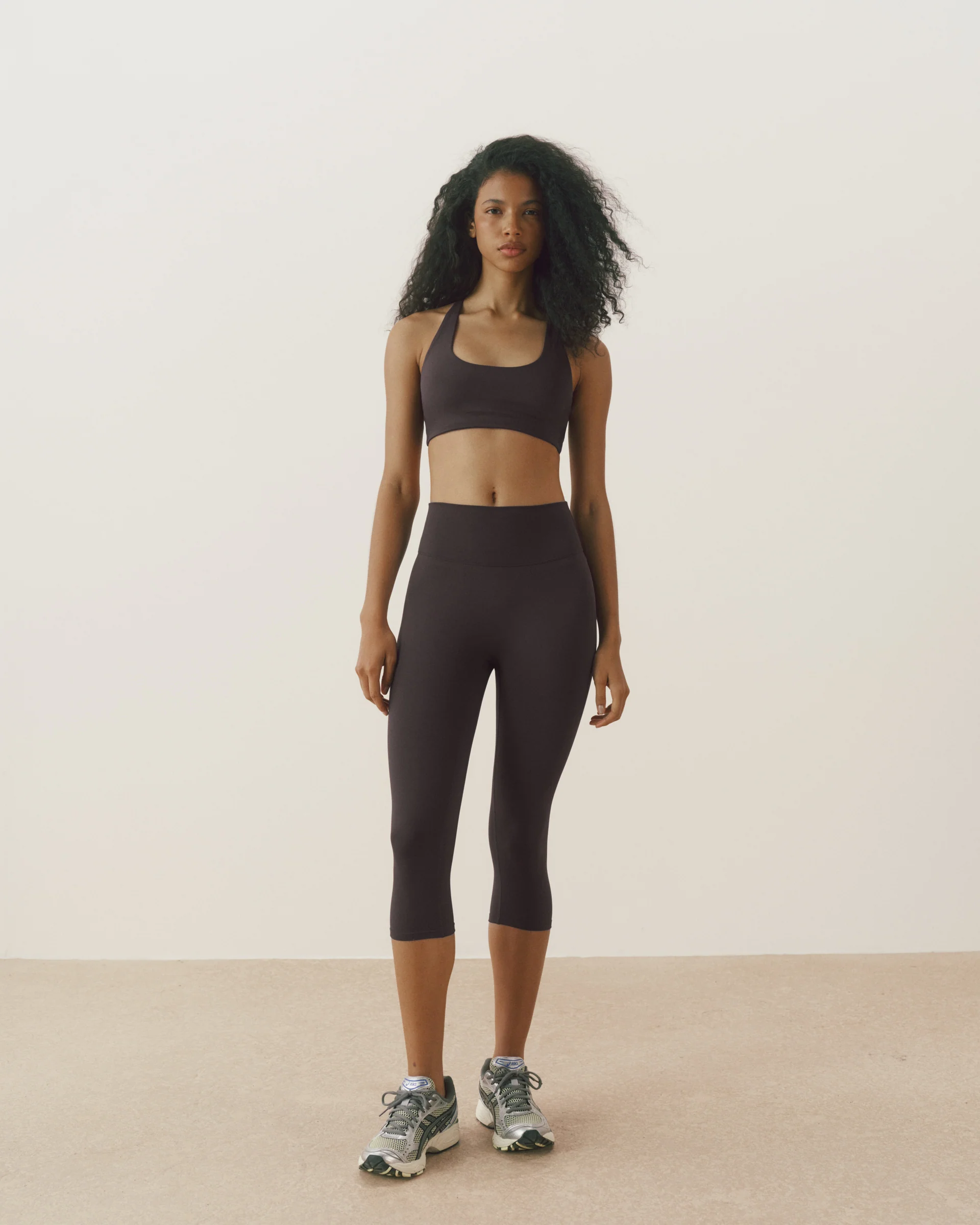 Ultimate Capri Leggings - Coffee Bean - Image 3