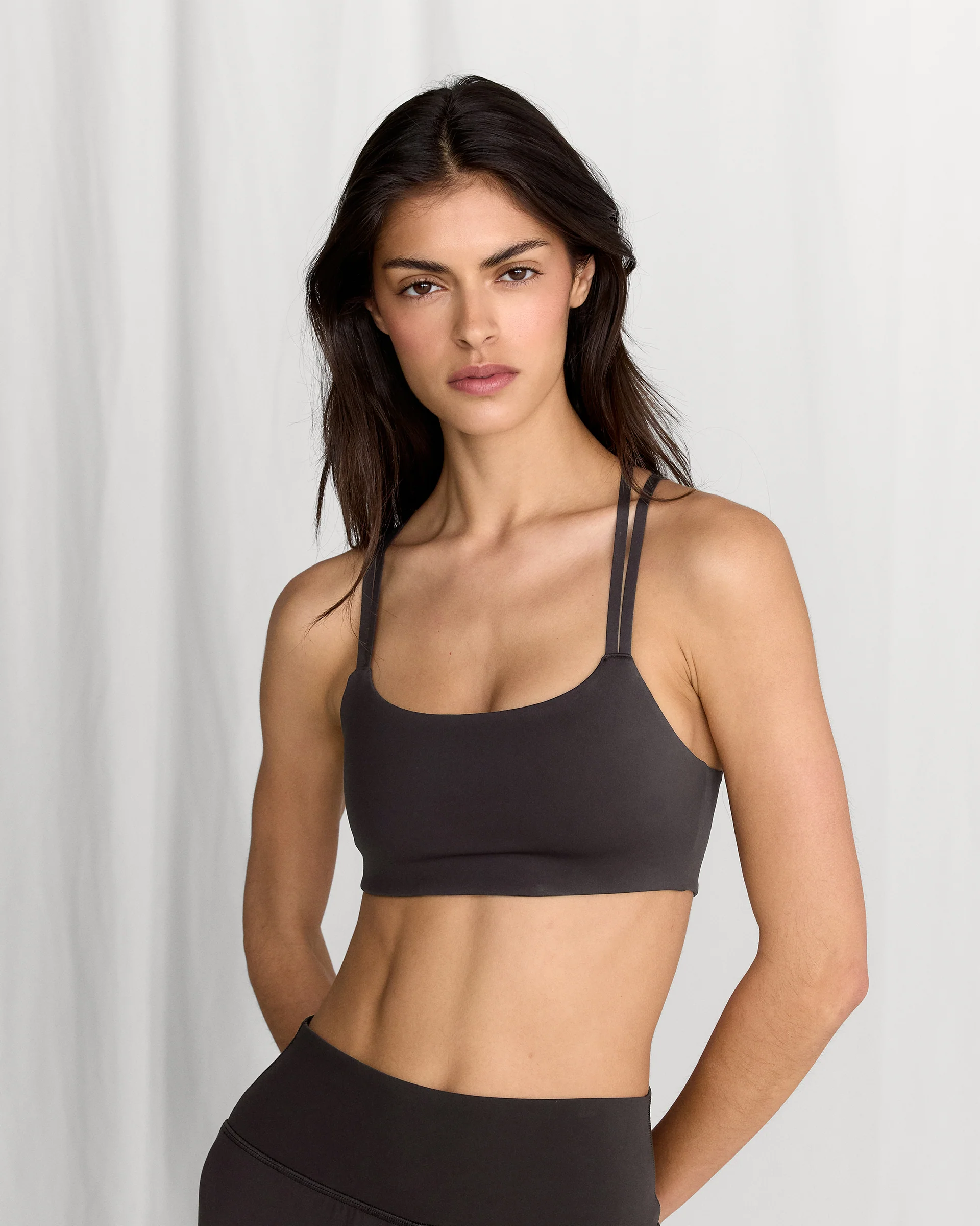 Ultimate Cross Back Bra - Coffee Bean - Image 3