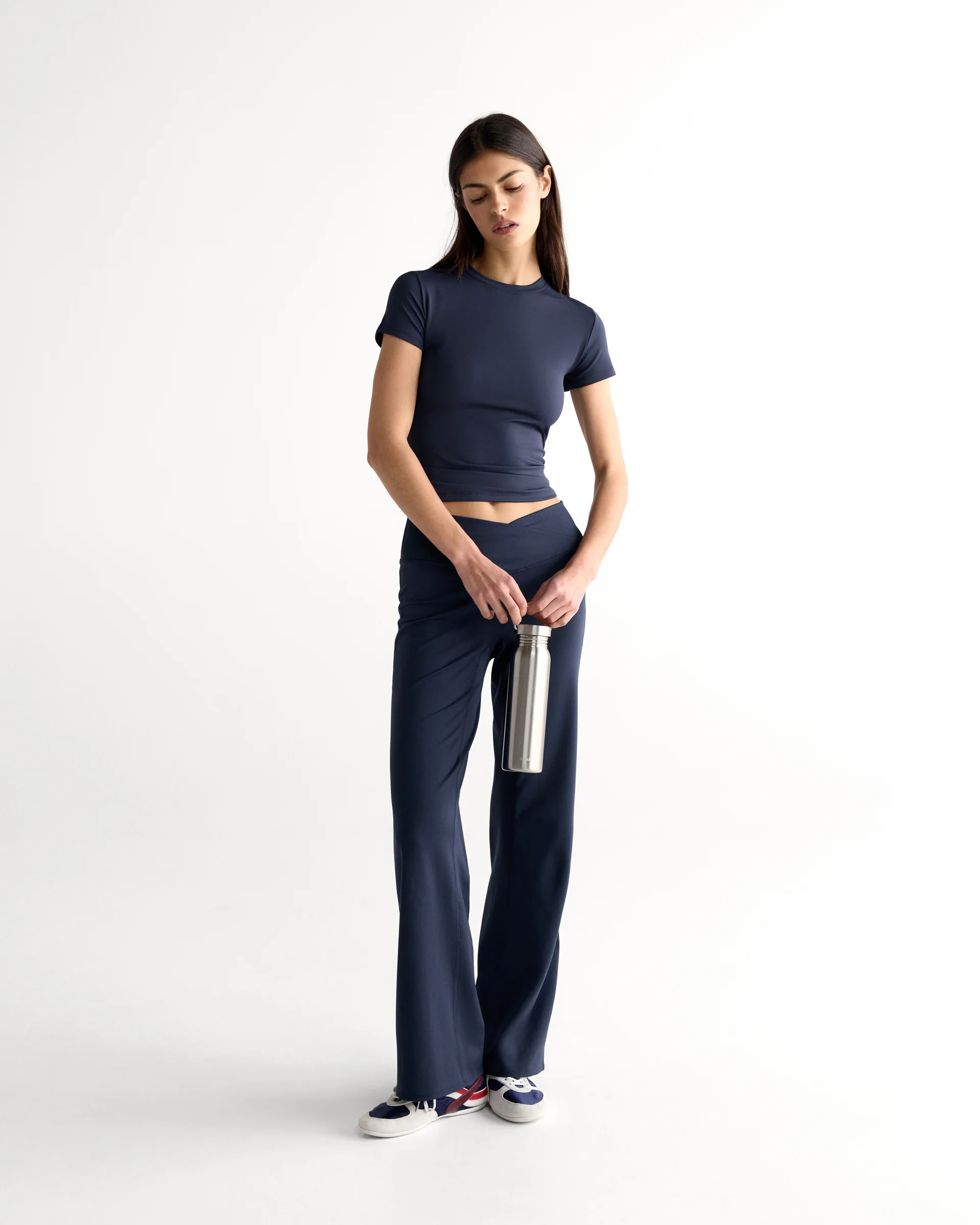 Ultimate Short Sleeve Top - Navy Blue - Image 4