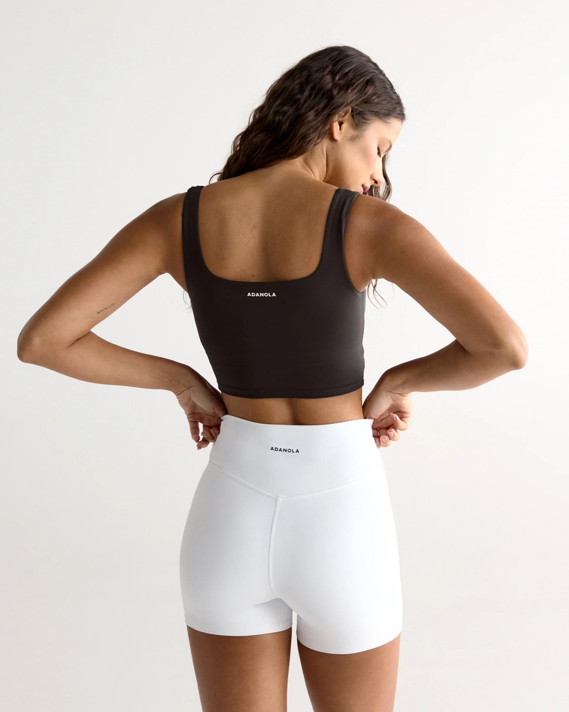 Ultimate Square Neck Bra - Coffee Bean - Image 2