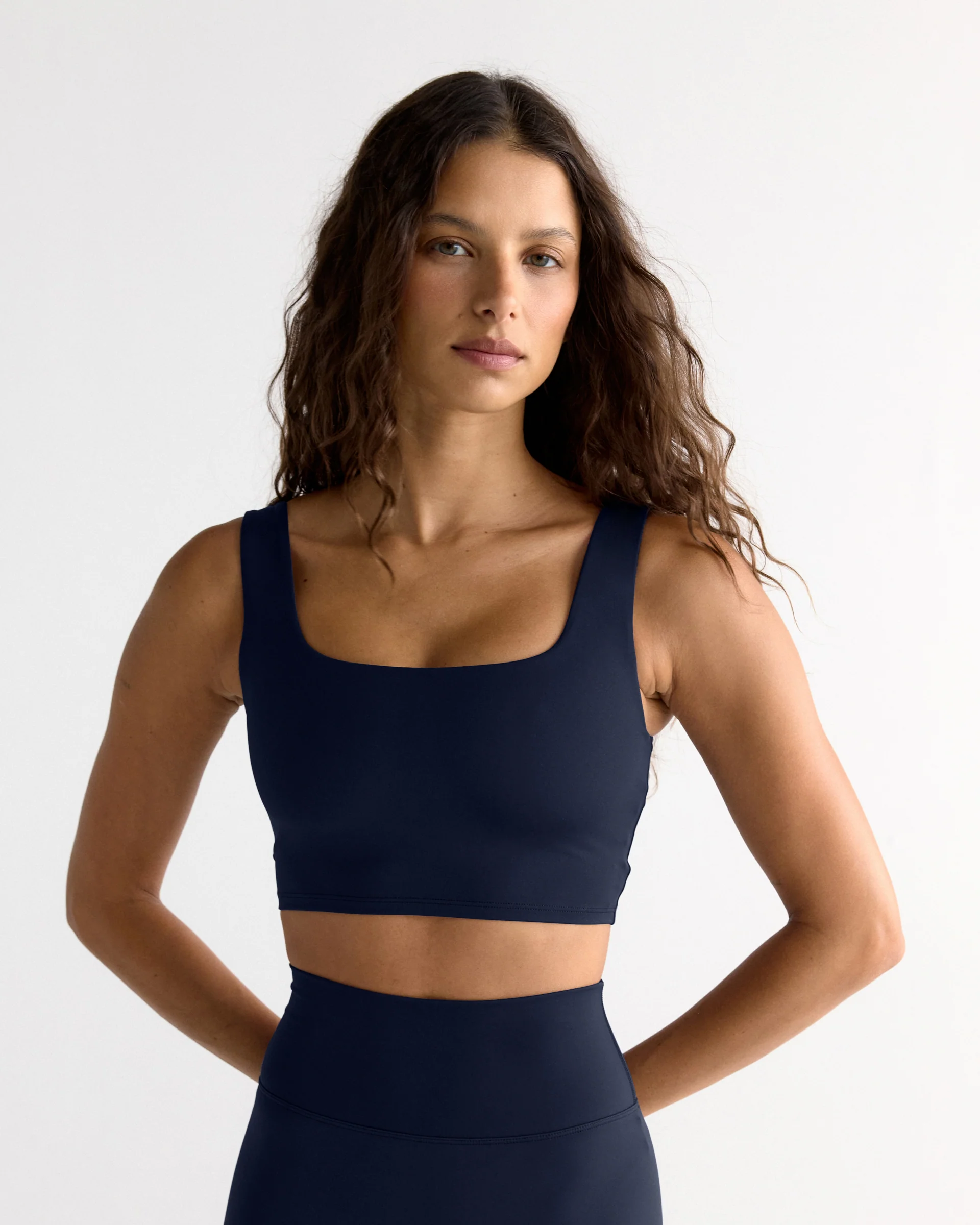 Ultimate Square Neck Bra - Navy Blue - Image 3