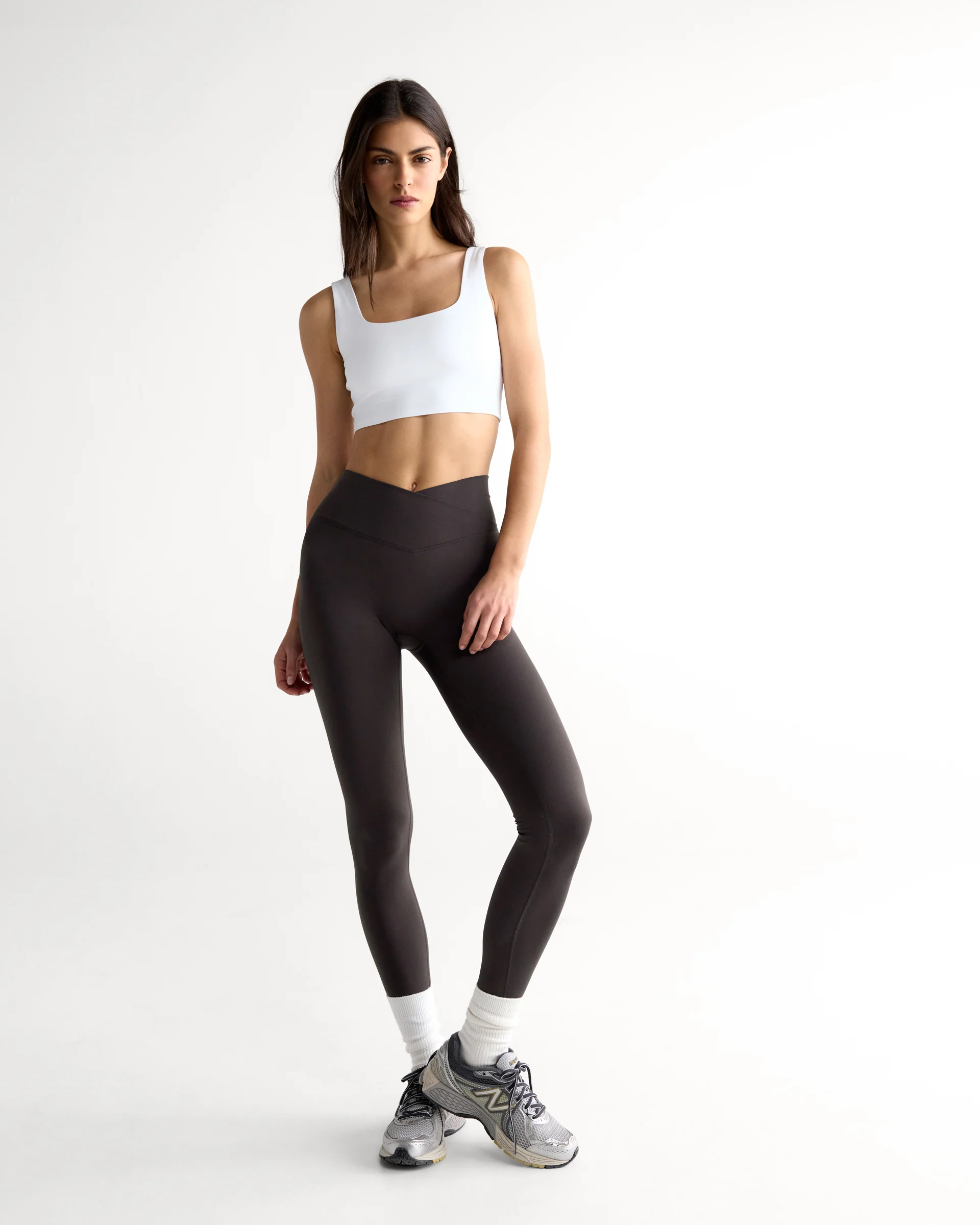 Ultimate Square Neck Bra - White - Image 4