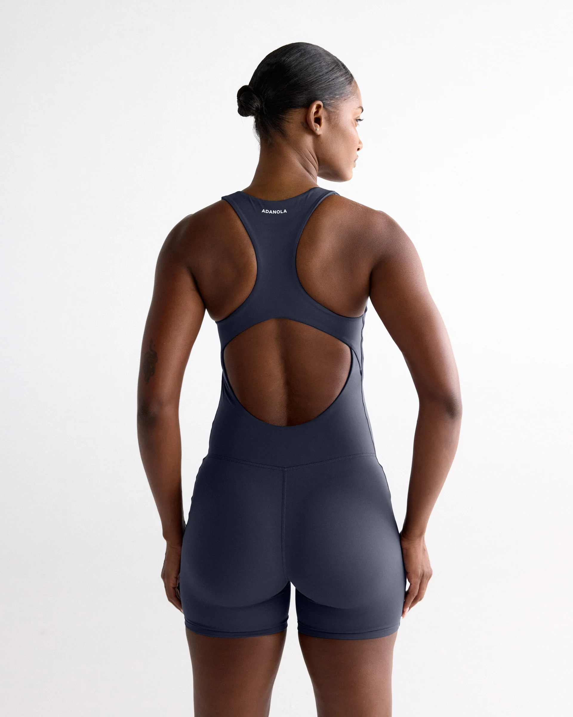 Ultimate V-Neck Romper - Midnight Blue - Image 6