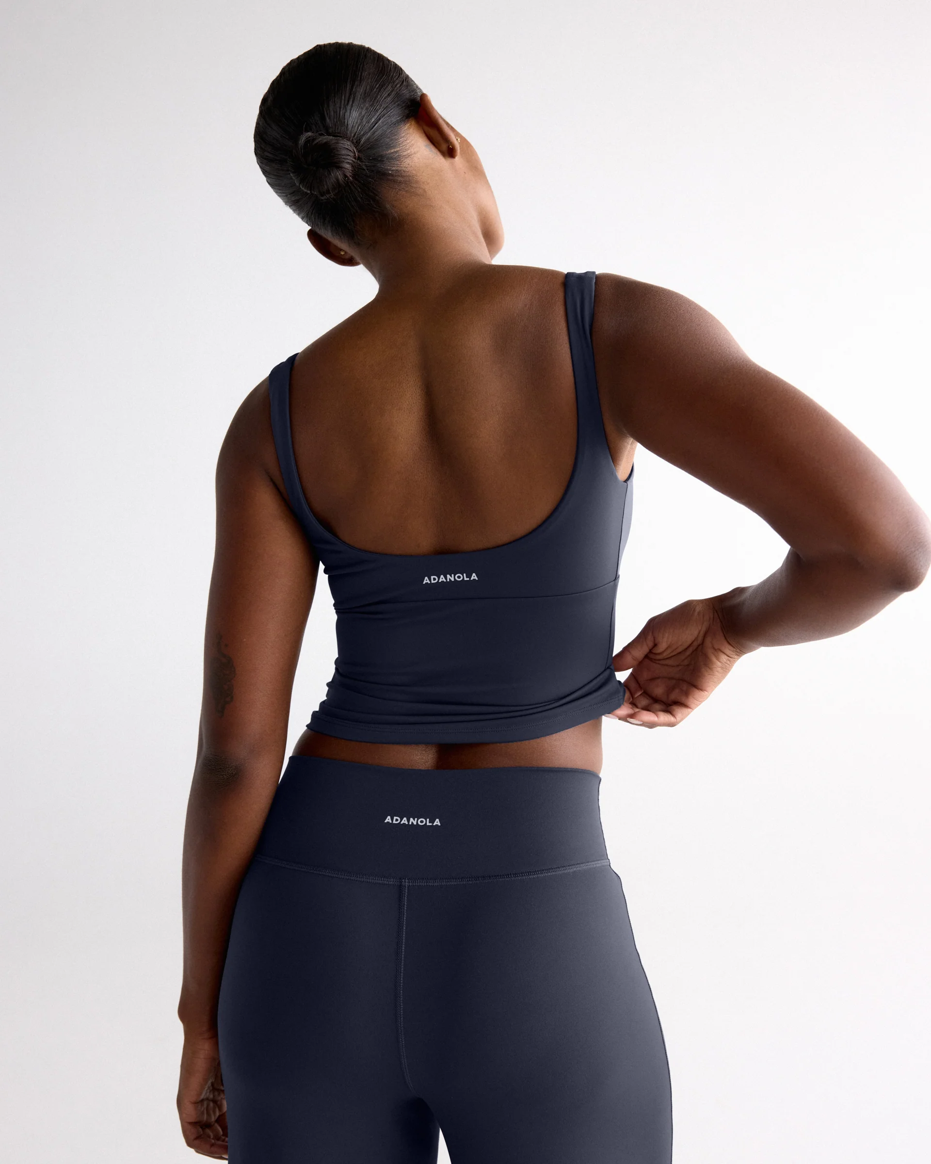 Ultimate V-Neck Top - Midnight Blue - Image 2