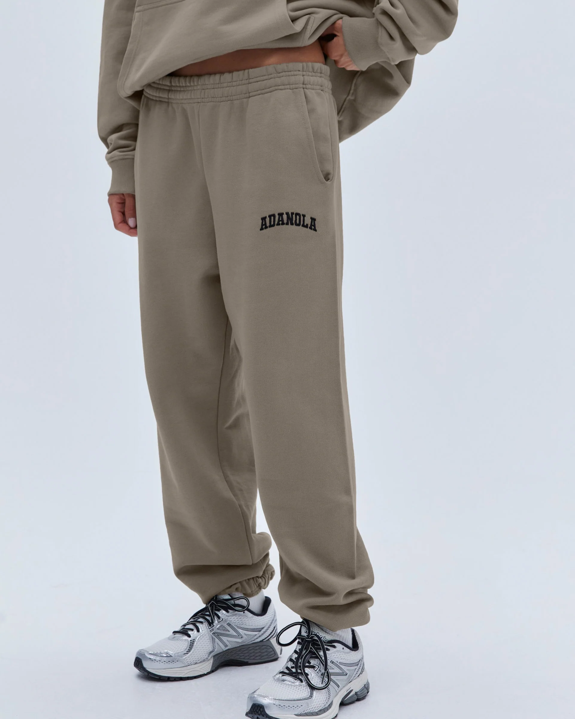 Varsity Sweatpants - Clay Beige - Image 3
