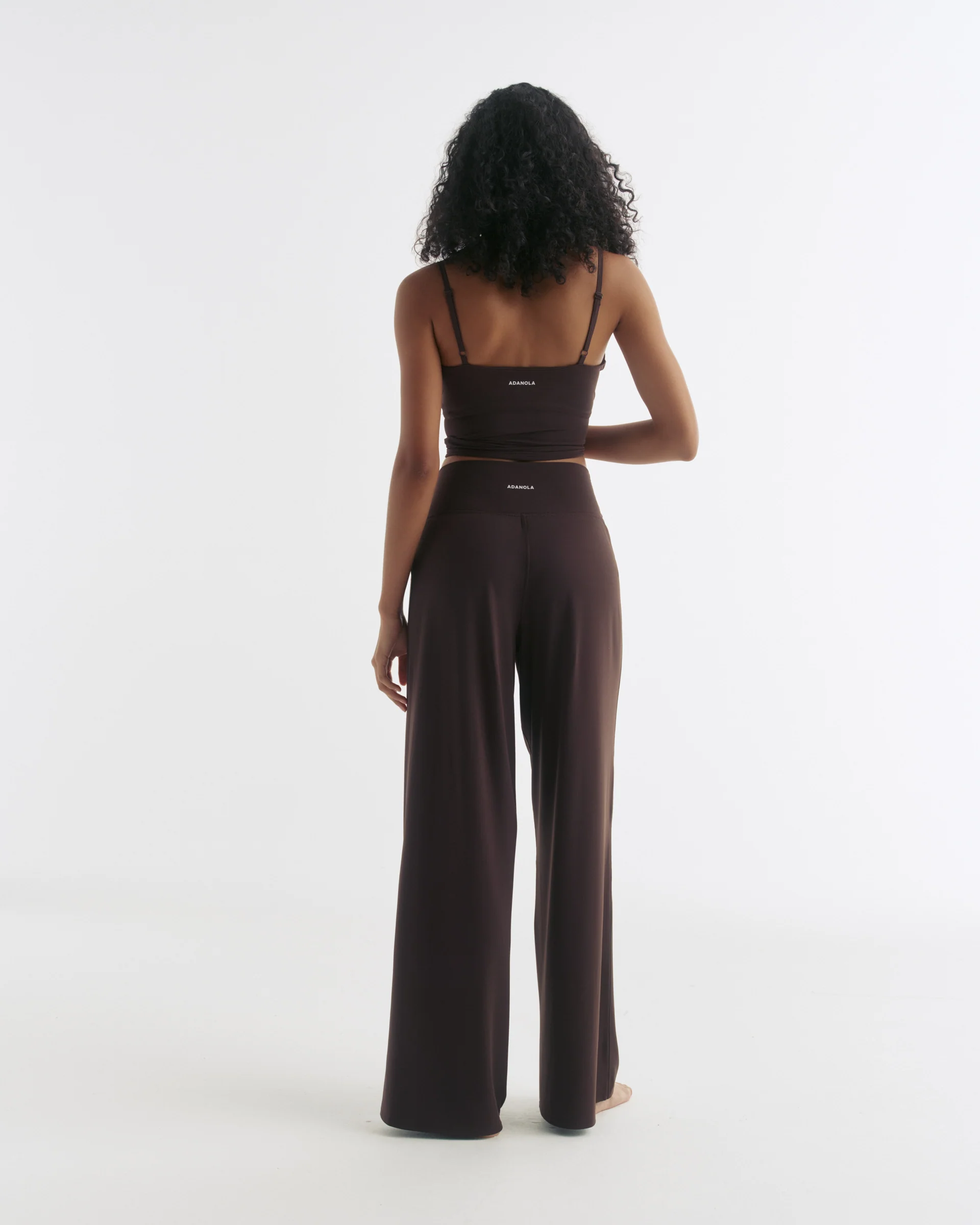 Skinny Strap Top - Coffee Bean - Image 4